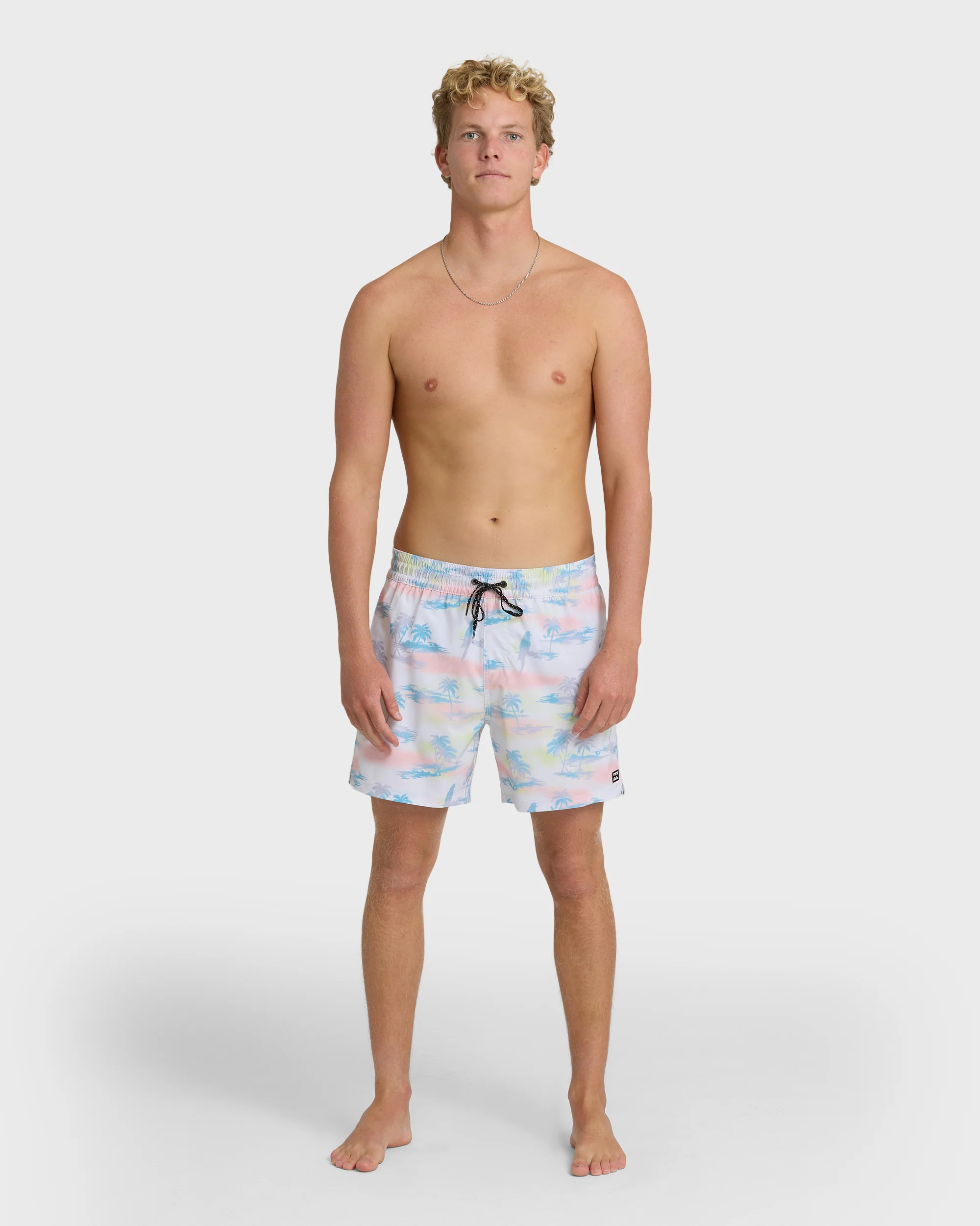 Lineup Layback 16" Trunks - Off White - Image 4