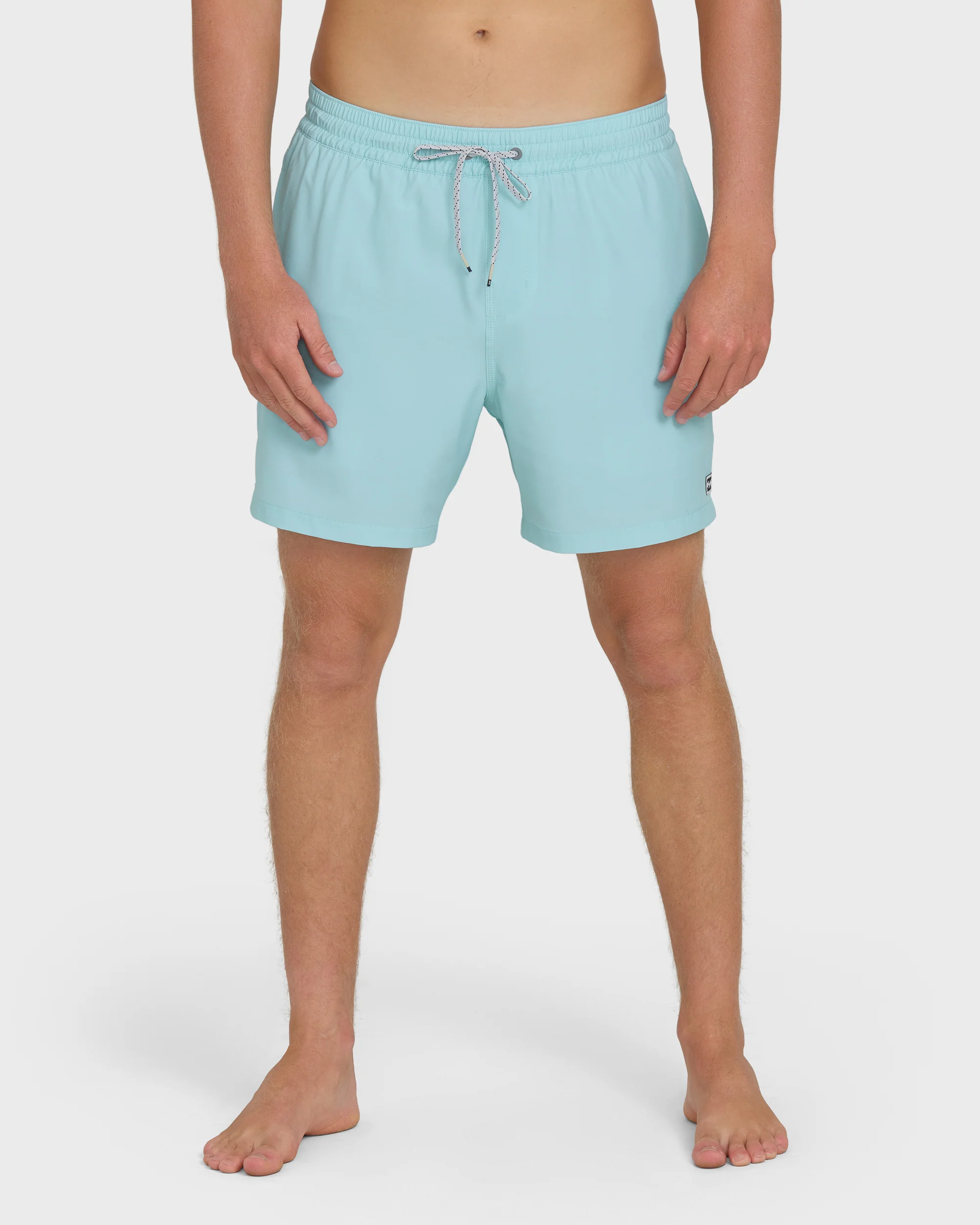 Lineup Solid Layback 16" Trunks - Dusty Blue
