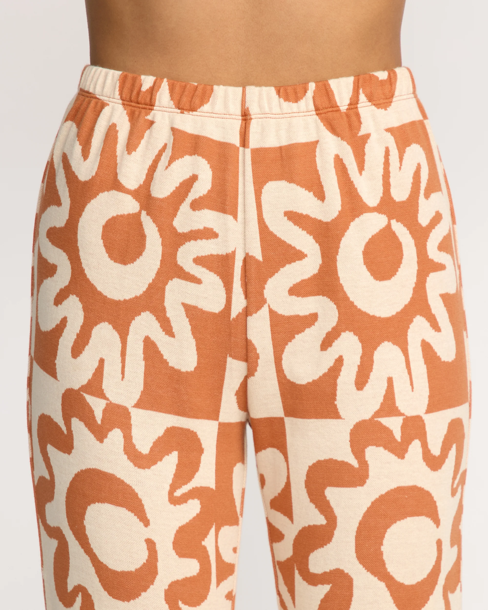 Lost Waves Knit Pants - Sunburnt - Image 2
