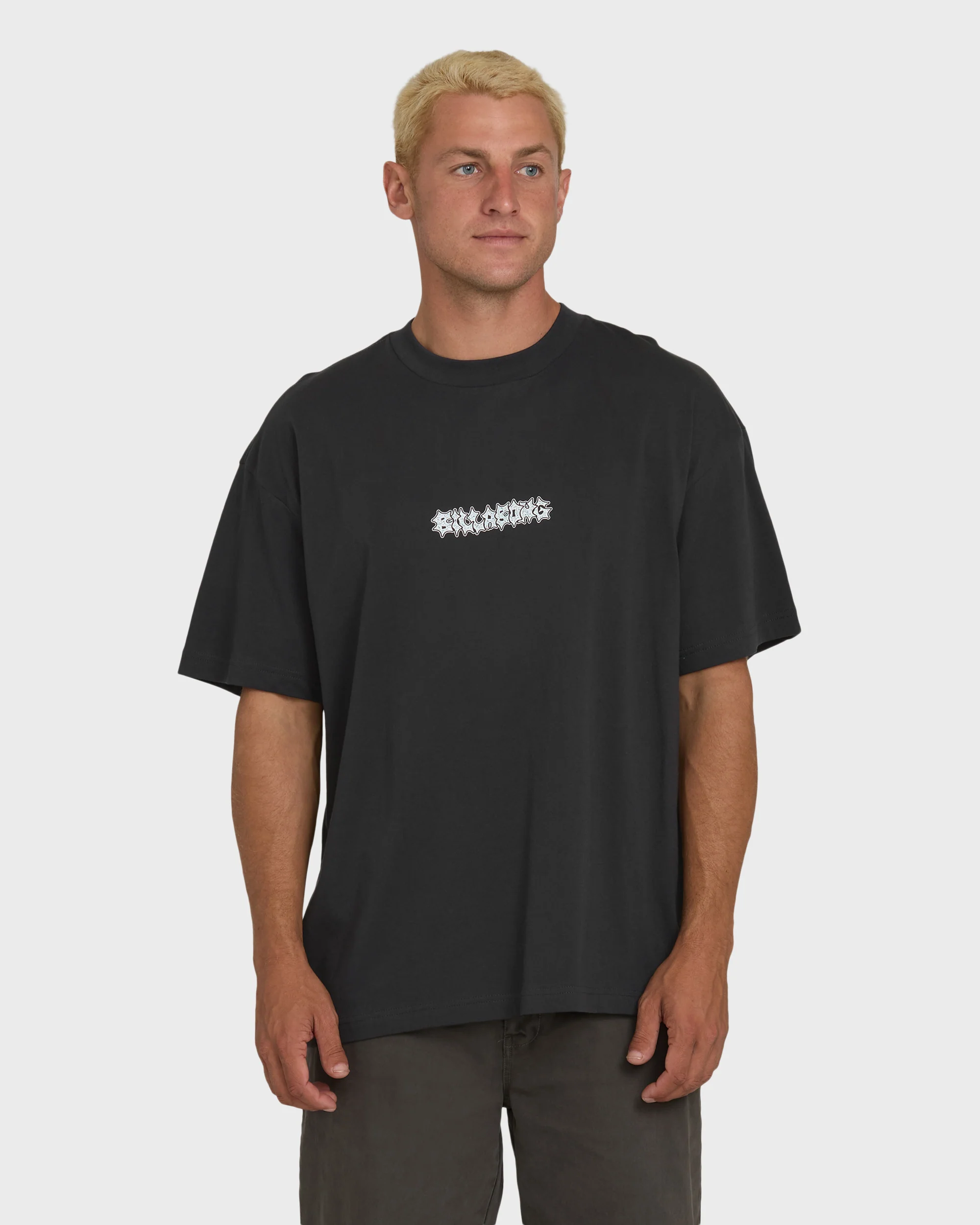 Marrow OG Short Sleeve Knit T-Shirt - Washed Black