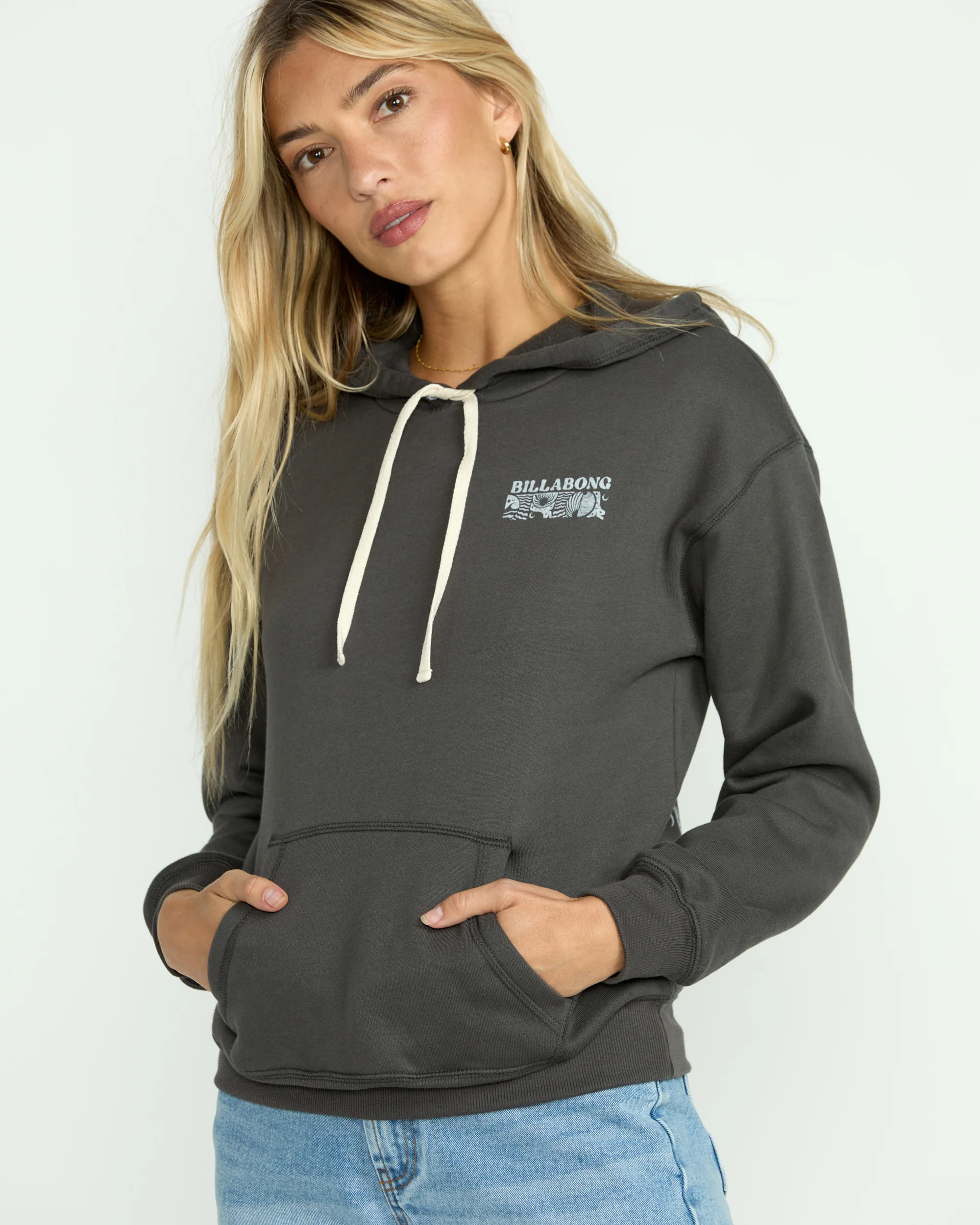 Miles Apart Hoodie - Off Black - Image 5