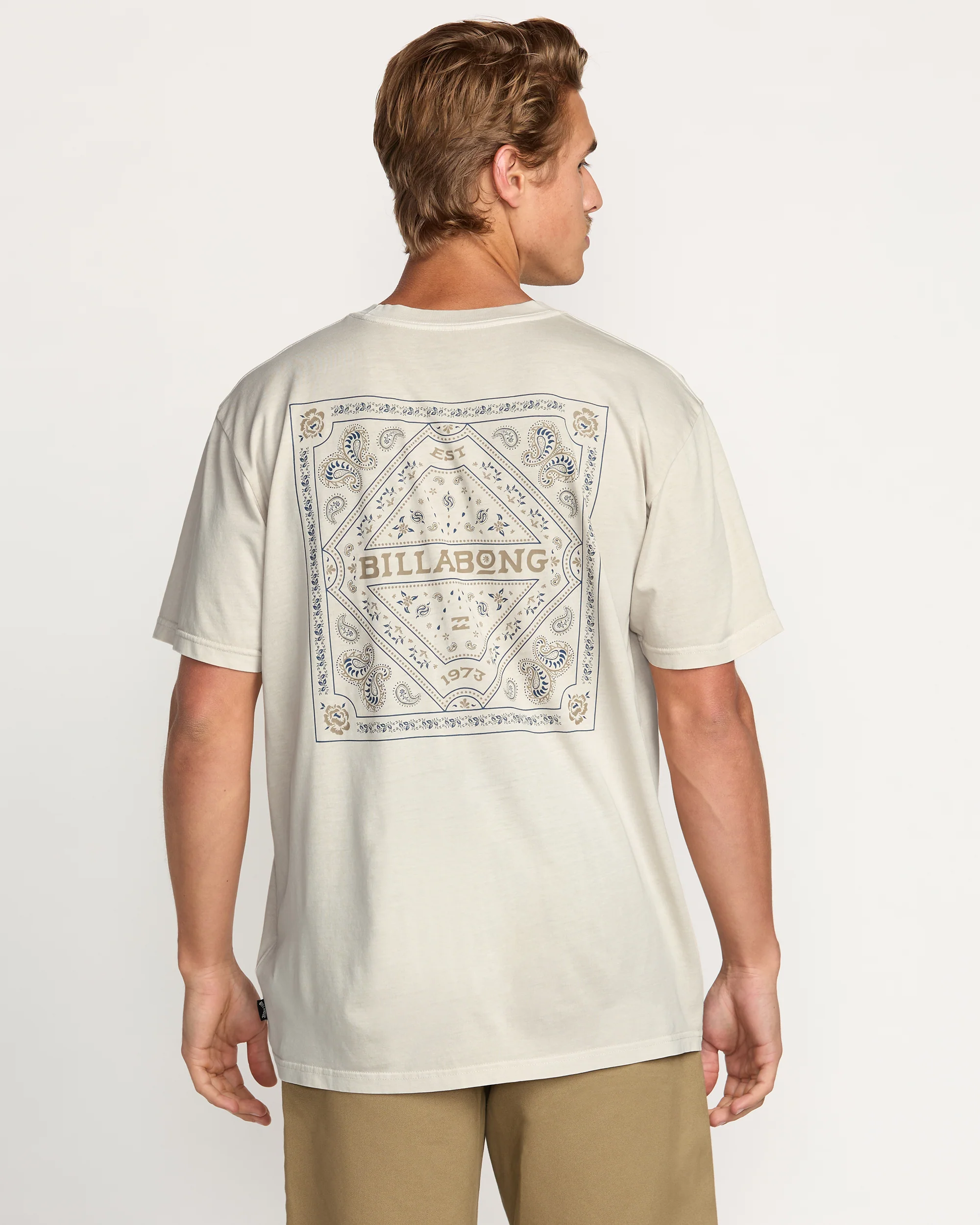 Paise Haze Premium Wave Wash Tee - Chino