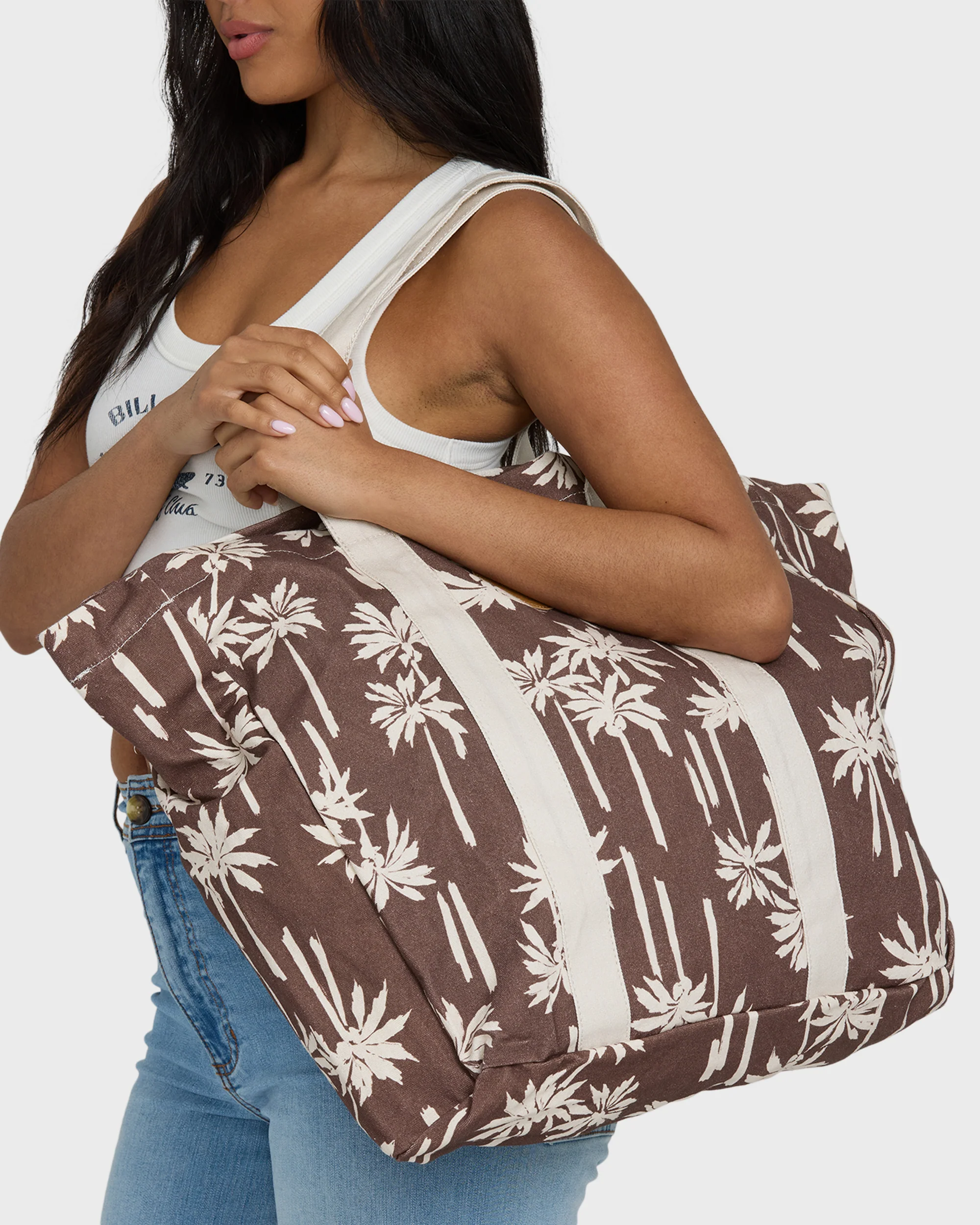 Poppins Playa Zip Top Tote - Nutmeg - Image 5