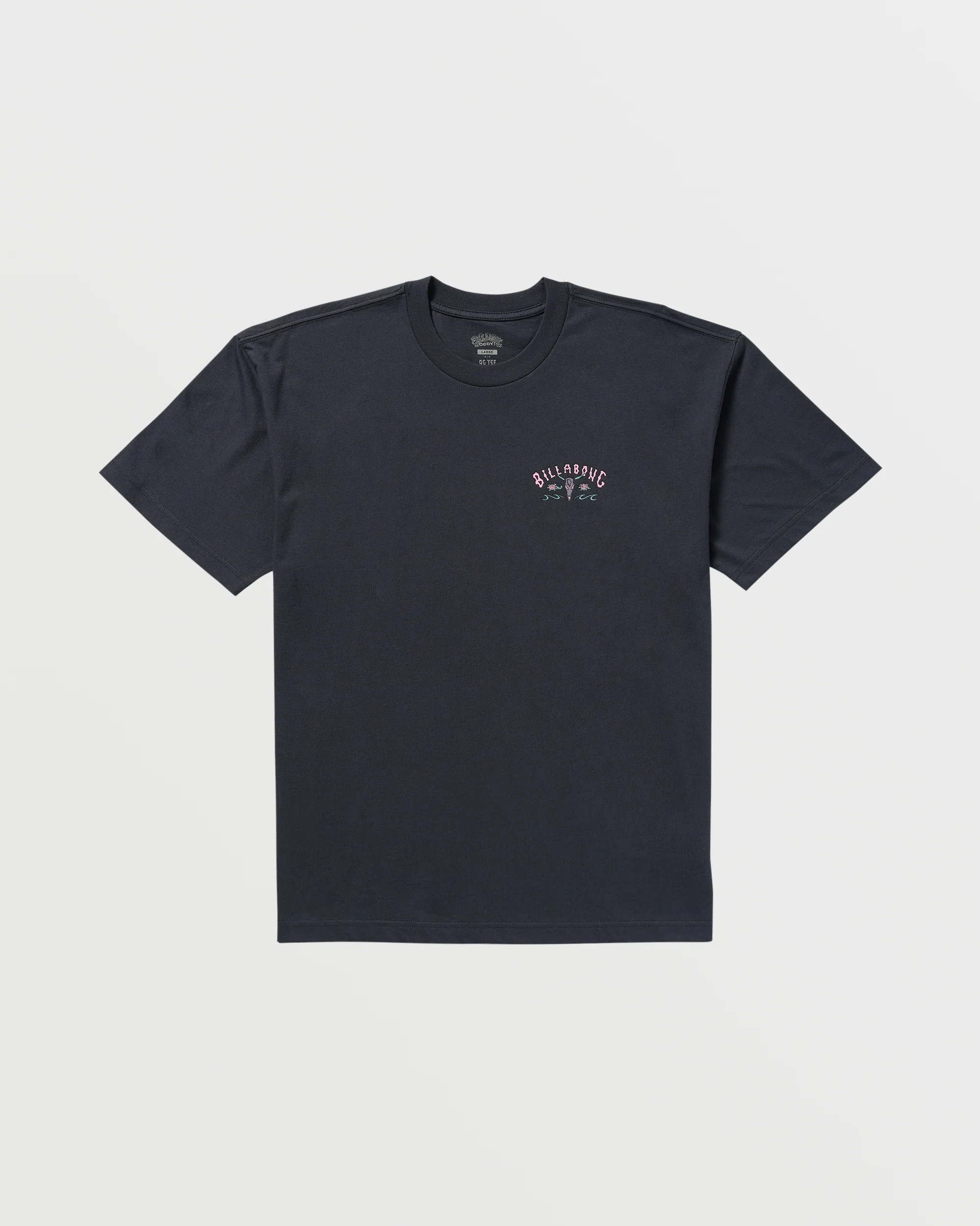 Raging Bull Regular Tee - Washed Black - Image 4