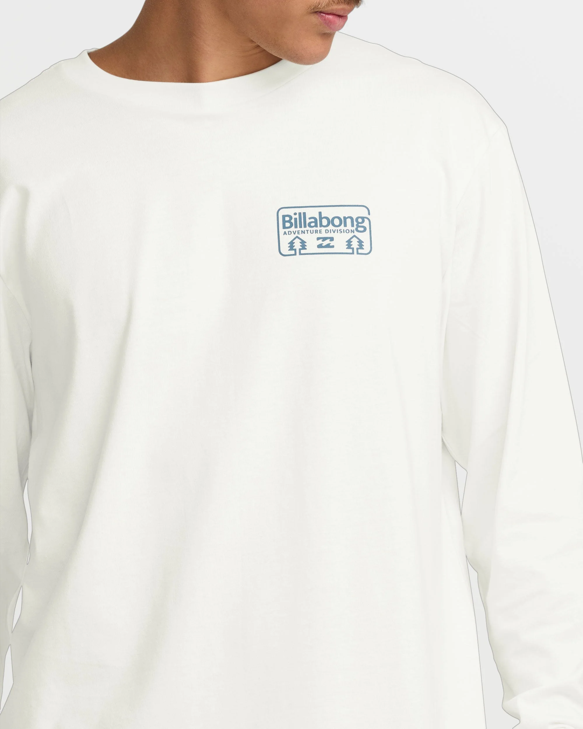 Range A/Div Long Sleeve Tee - Off White - Image 4