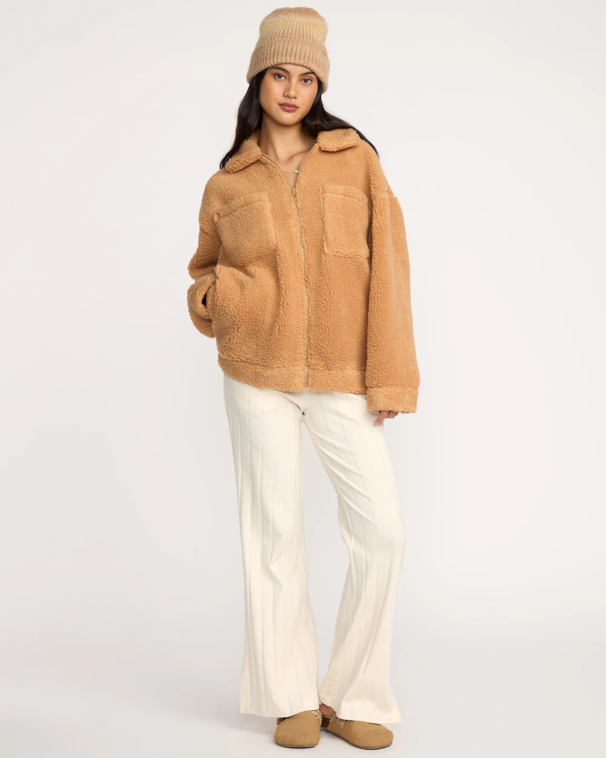 Resound Sherpa Shacket - Dusty Trails - Image 3