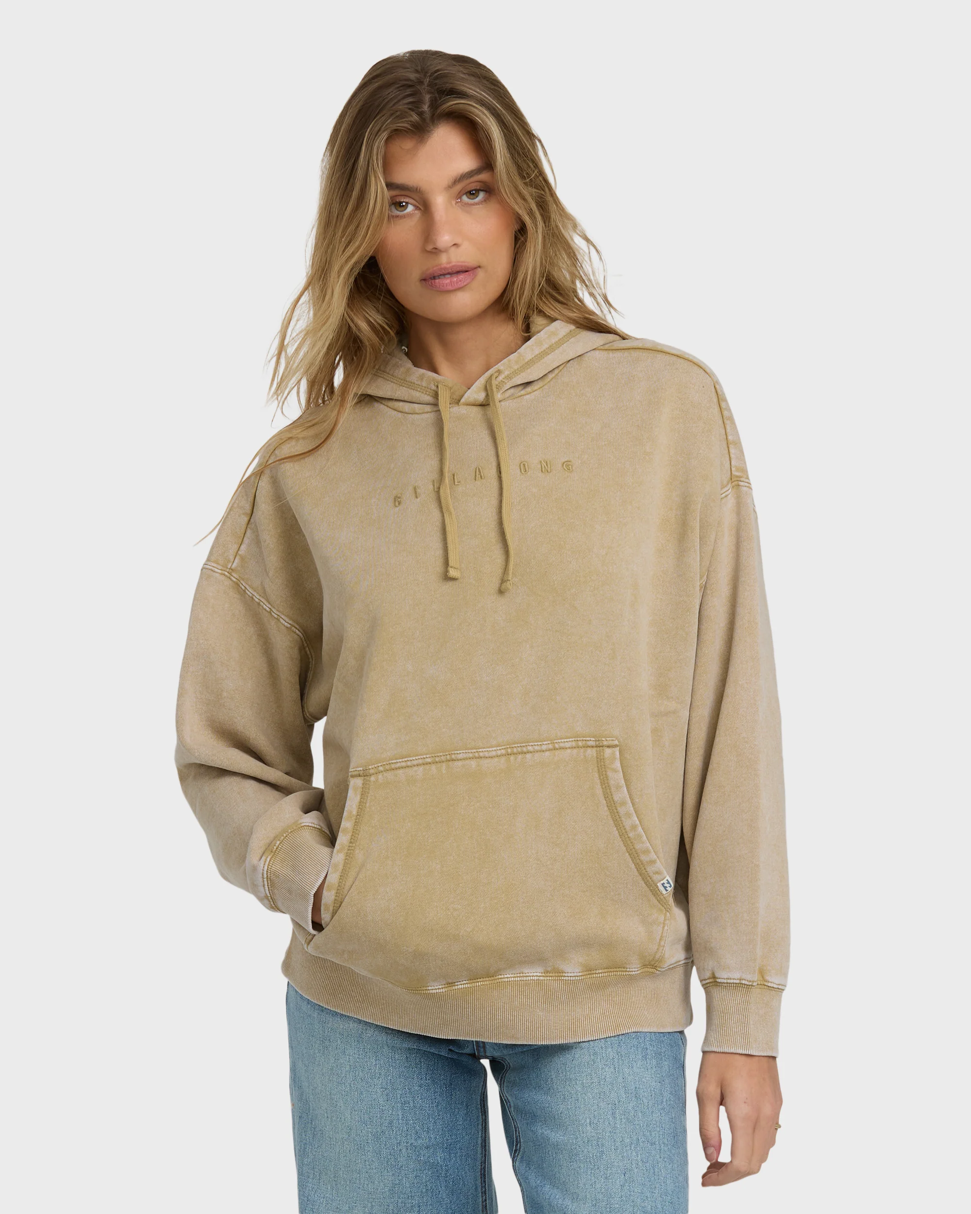 Saltwashed Hoodie - Green Ash