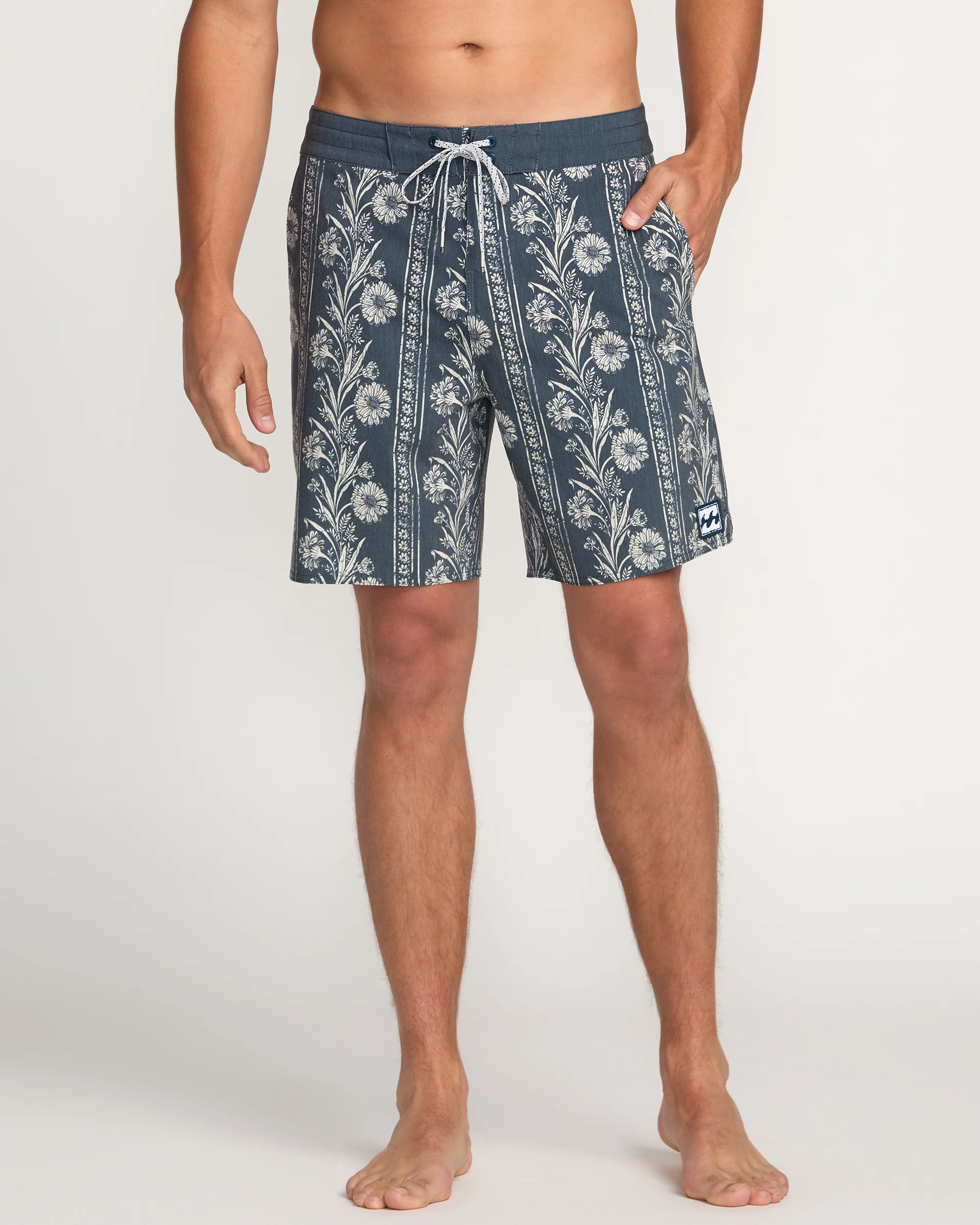 Sandtrax Lo Tide 19" Boardshorts - Aged Indigo