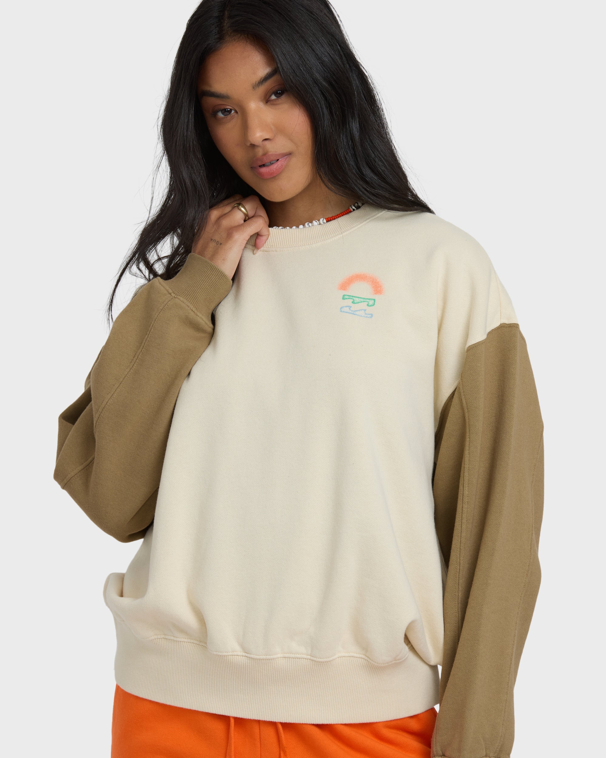 Schuyler Crewneck Sweatshirt - Whitecap - Image 2