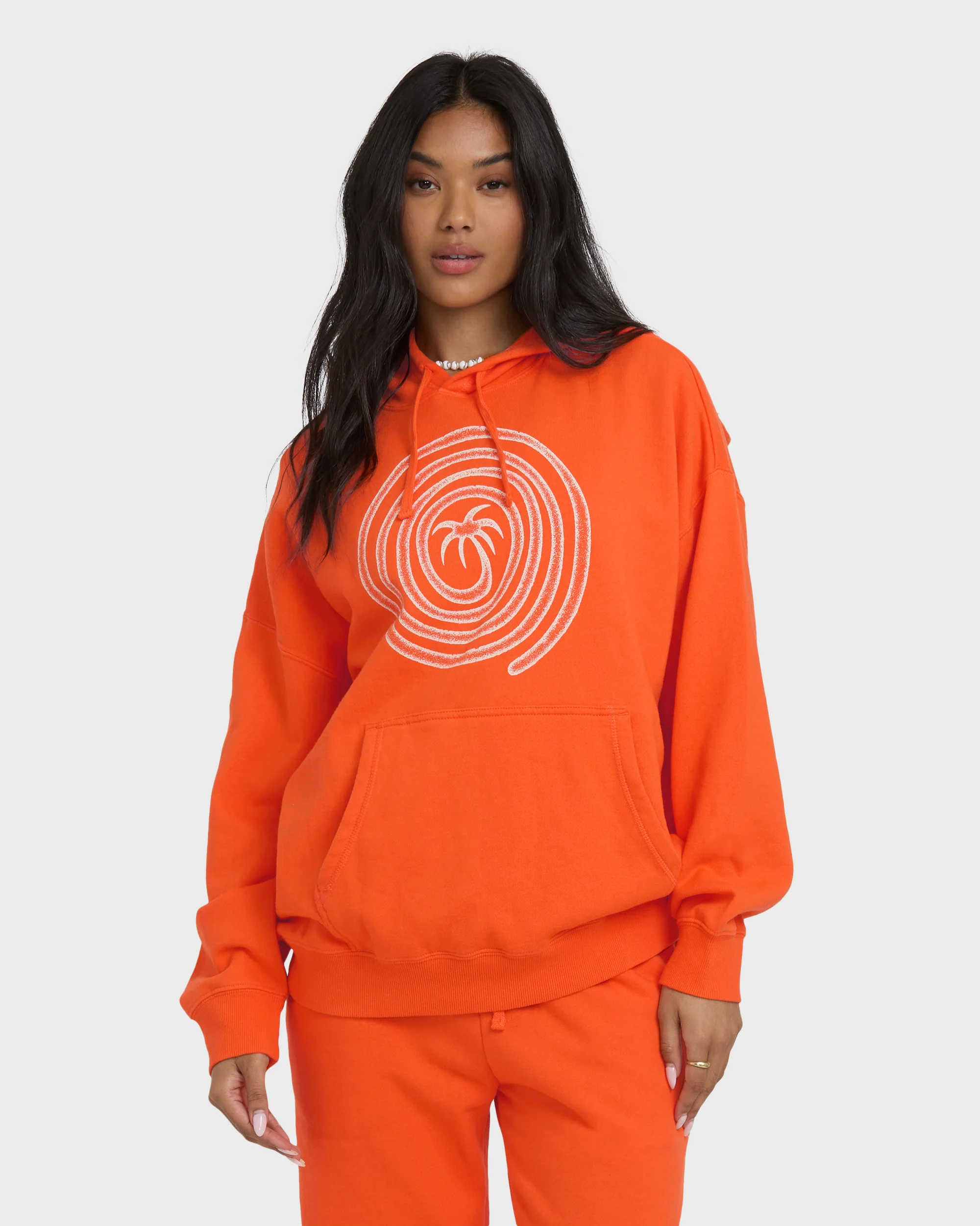 Schuyler Hoodie - Twisted Orange