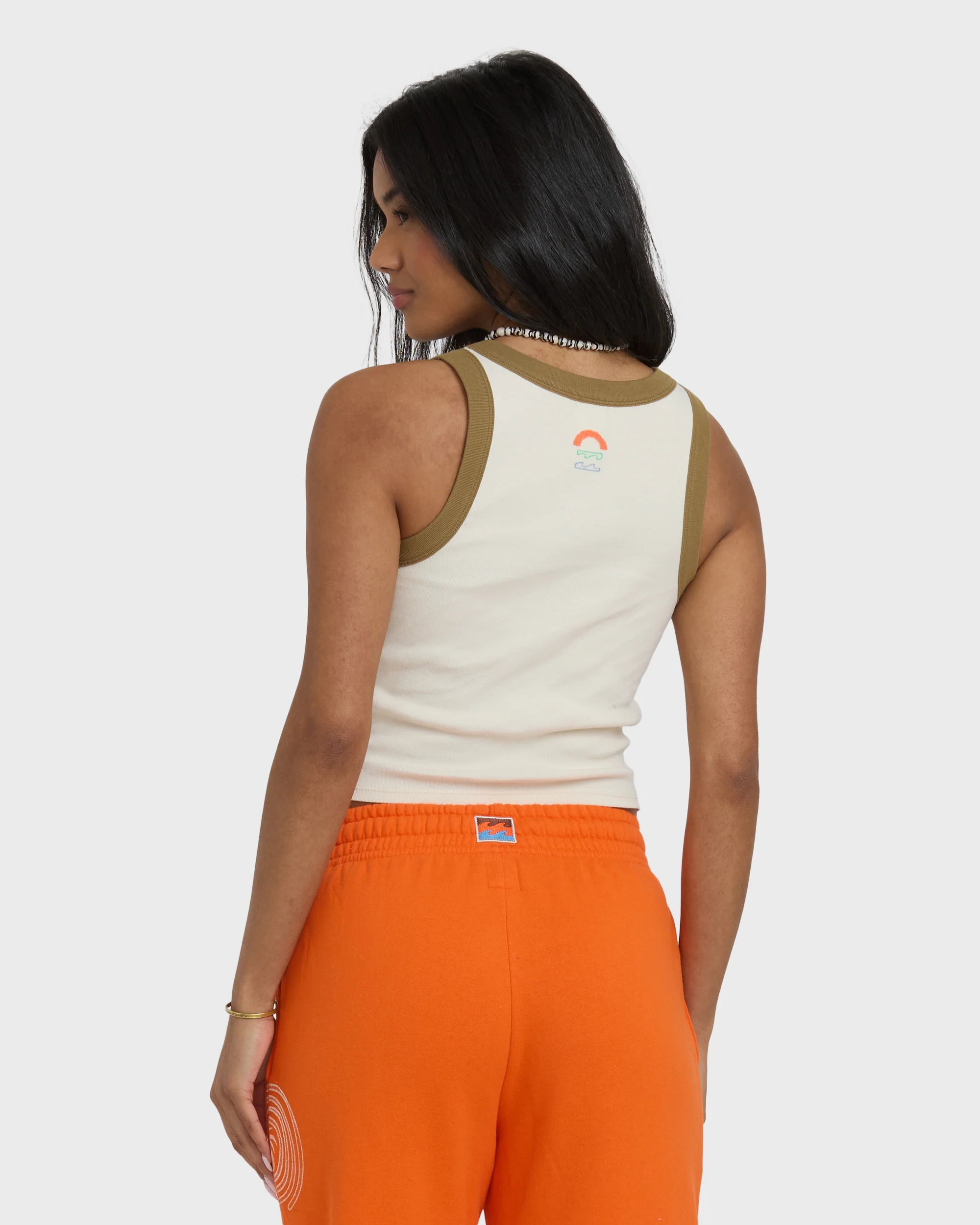 Schuyler Ringer Tank T-Shirt - Whitecap - Image 5