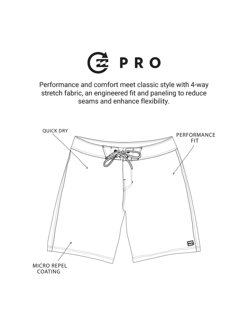 Scoop Pro Performance 20" Boardshorts - Cobalt - Image 3