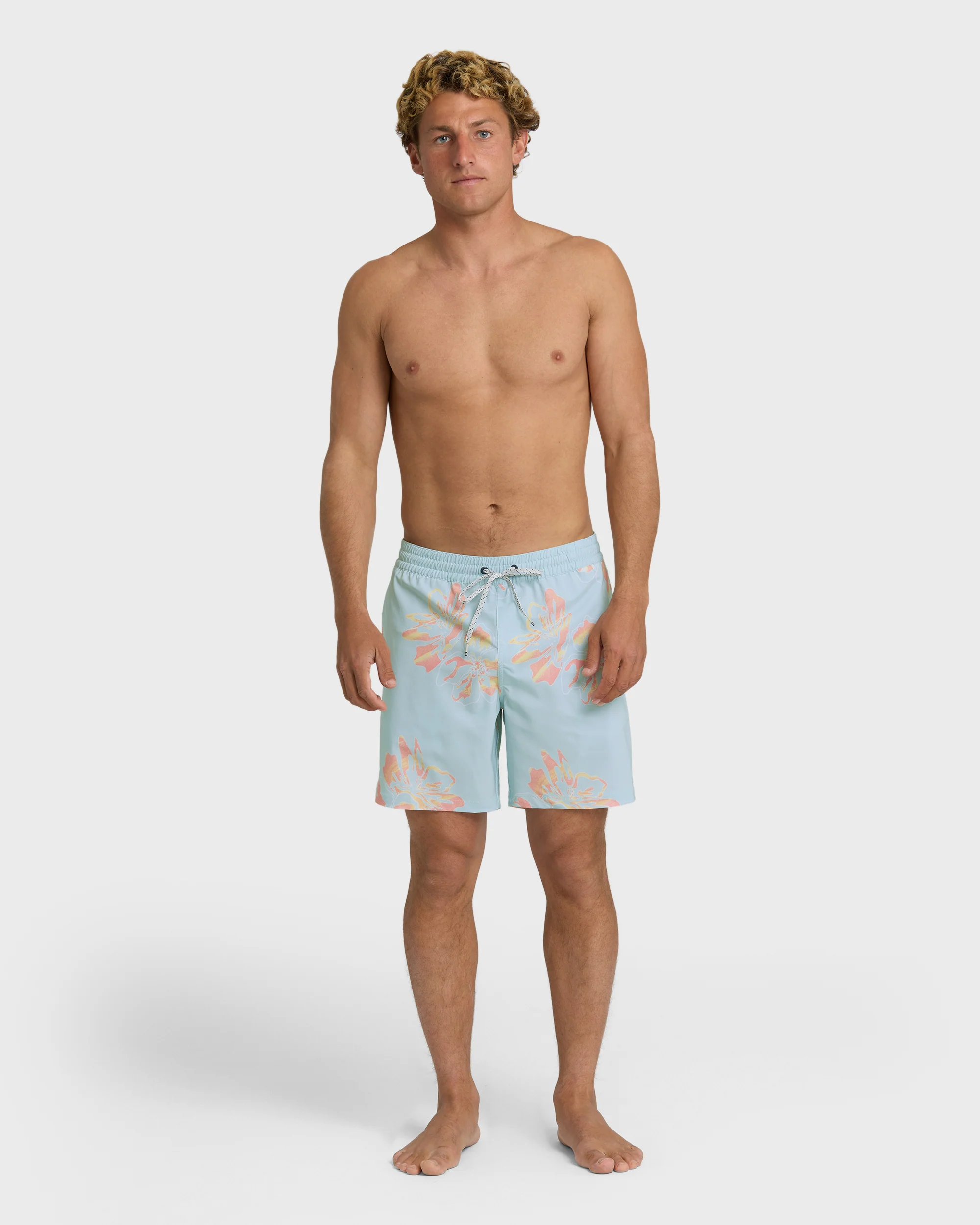 Seventy Three Layback 16" Trunks - Dusty Blue - Image 4