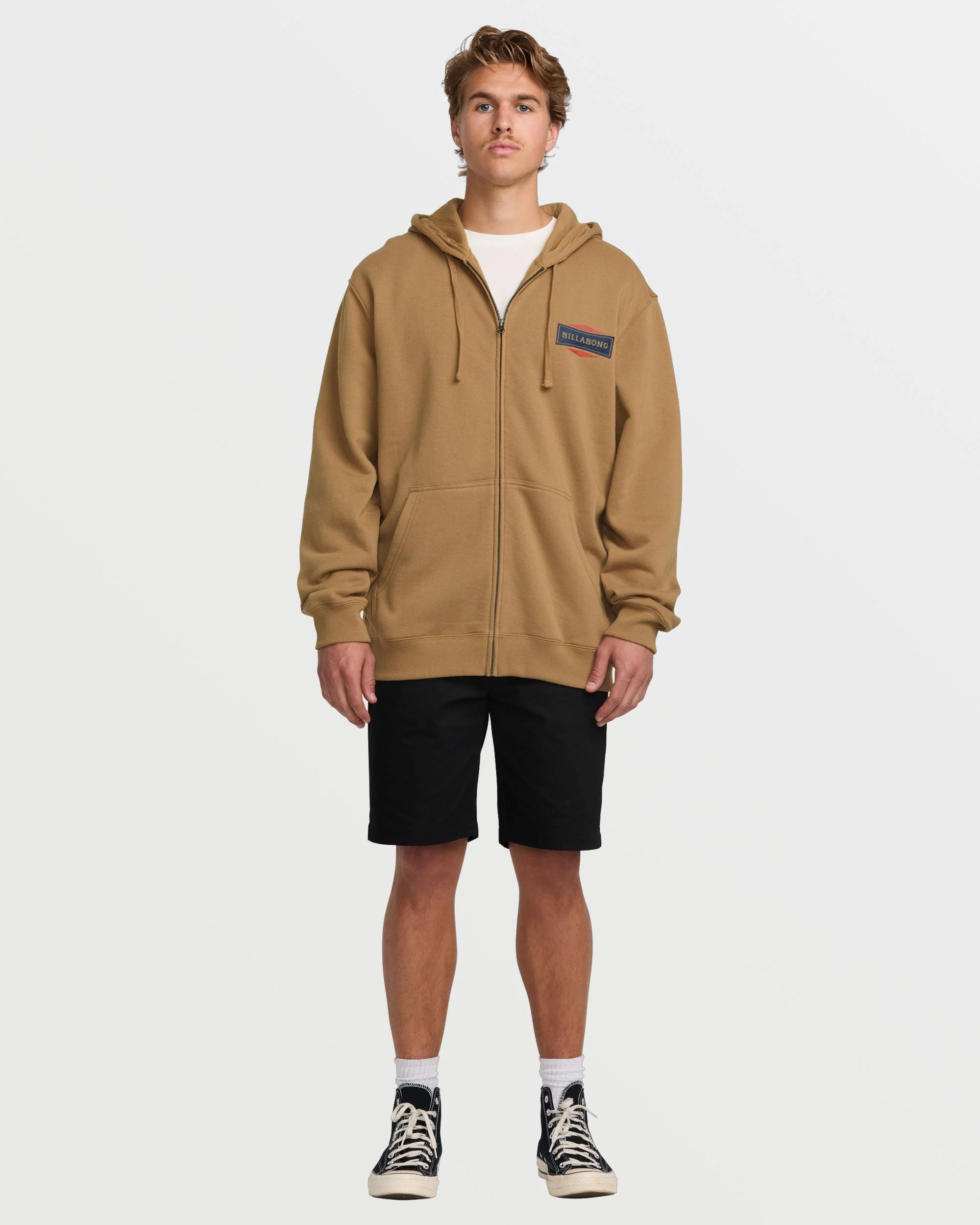 Short Sands Zip Sweatshirt - Vintage Brown - Image 5