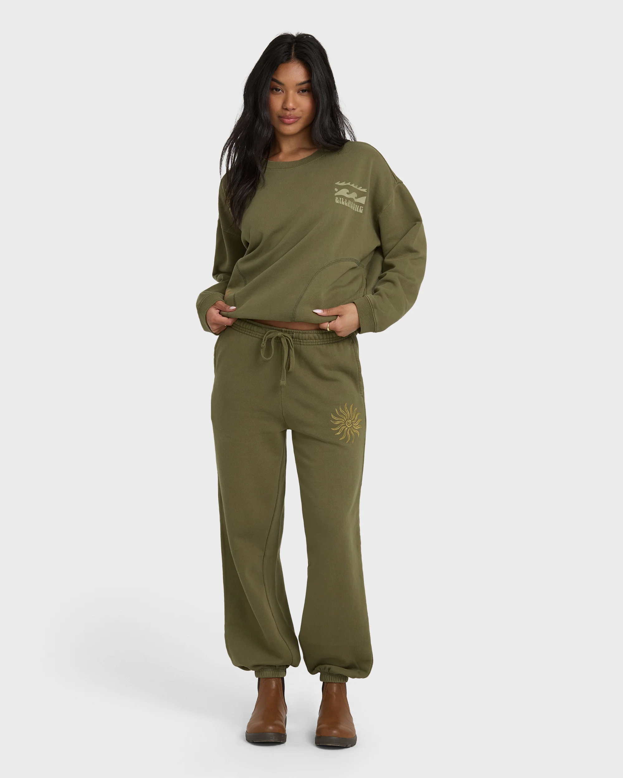 Sightseer Wave Jogger - Martini Olive - Image 3