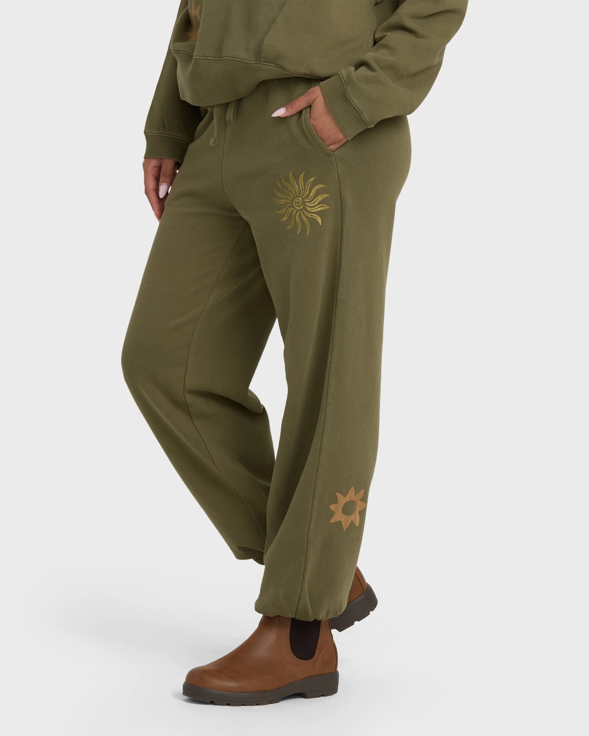 Sightseer Wave Jogger - Martini Olive - Image 4