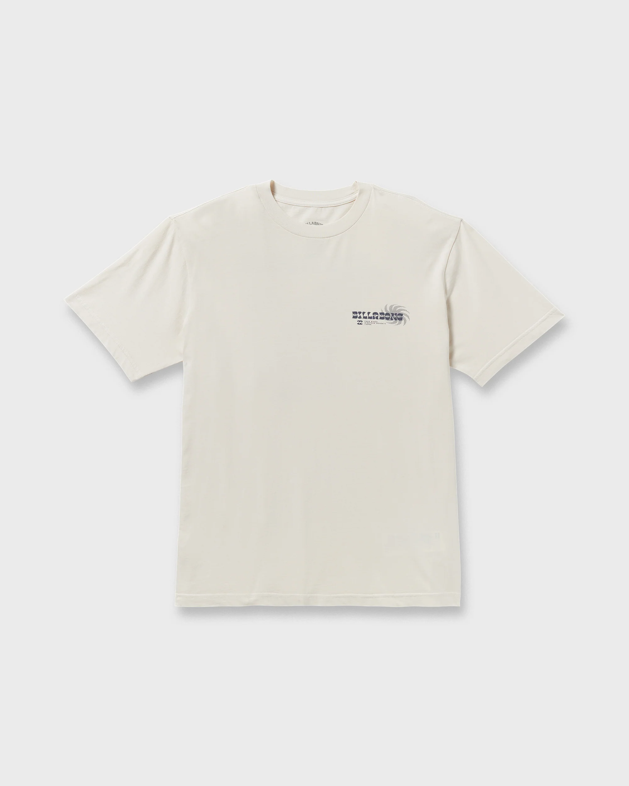 Single Fin Premium Wave Wash Short Sleeve T-Shirt - Off White - Image 6