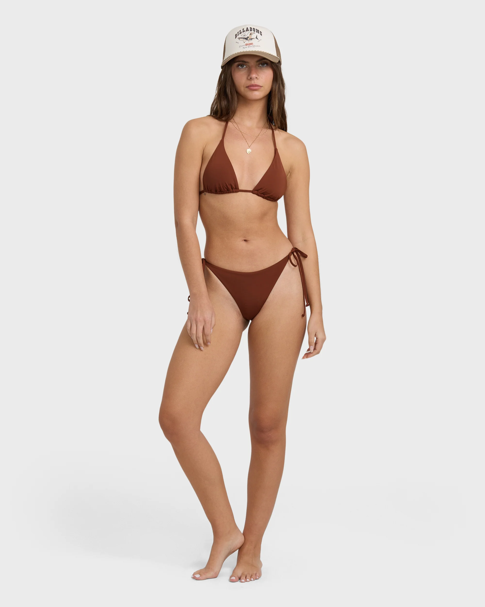 Sol Searcher Multi Triangle Bikini Top - Cowhide - Image 5
