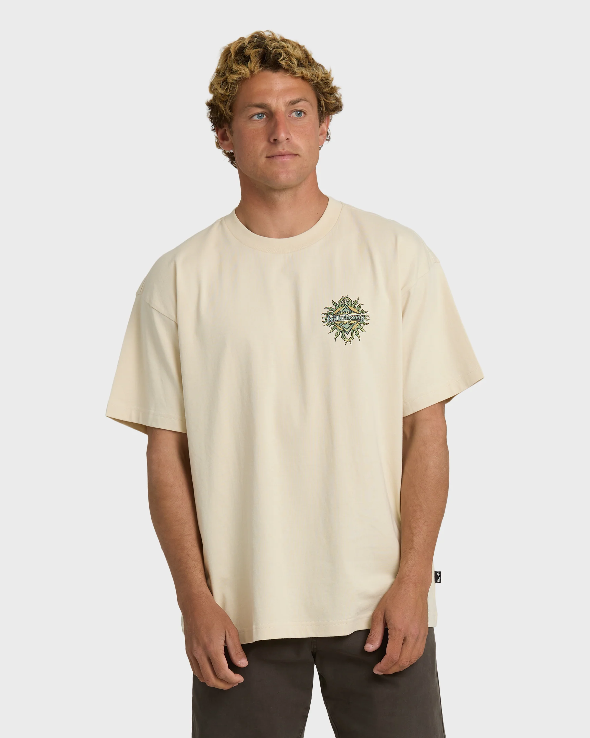 Solar Flare OG T-Shirt - Oatmeal - Image 3