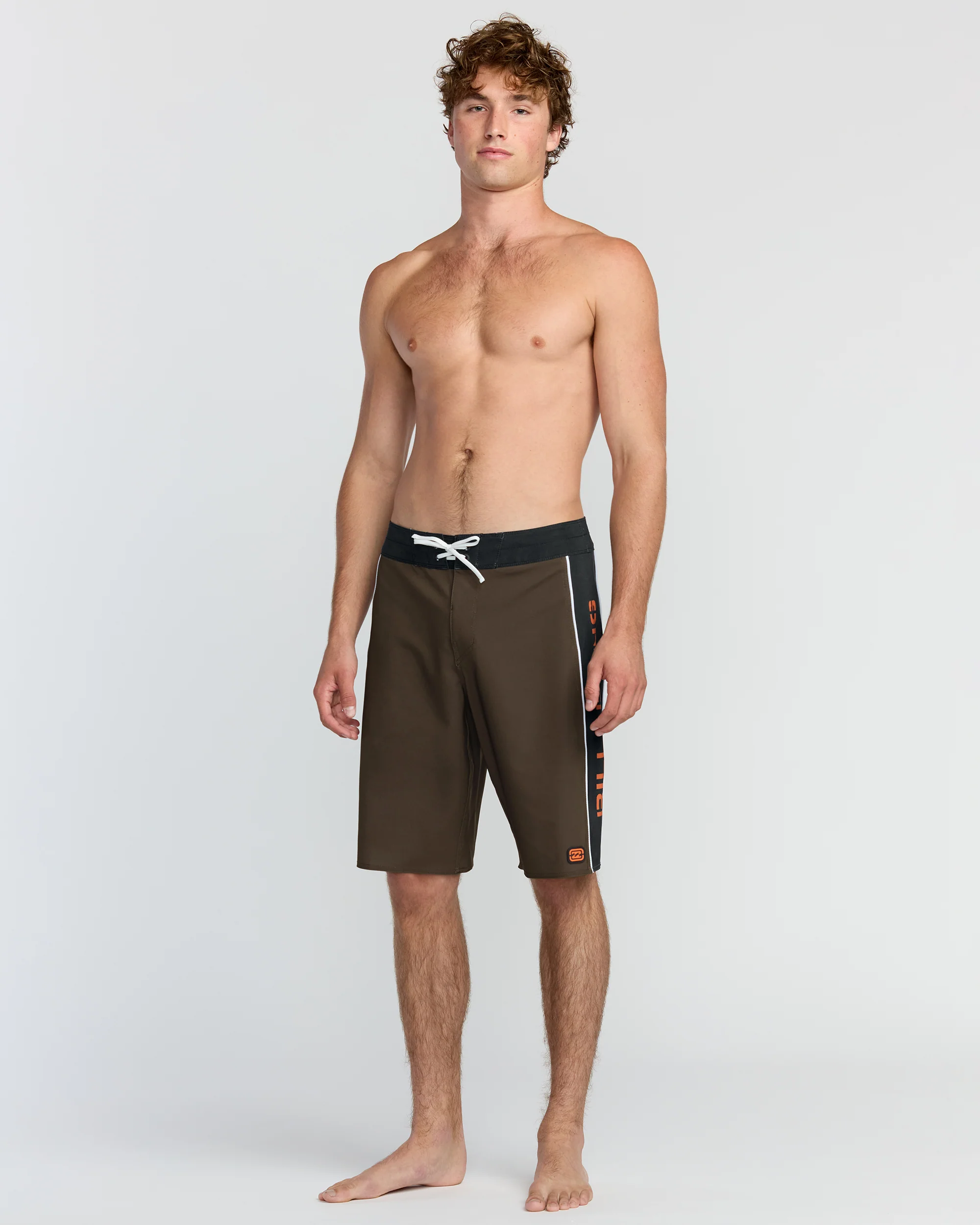 Spec 73 D Bah 2.0 Pro 20" Boardshorts - Dark Brown - Image 5