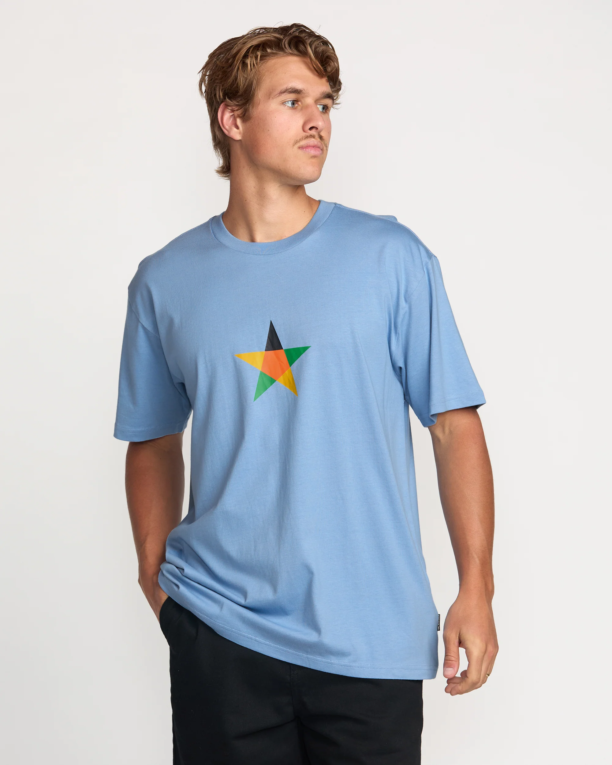 Billabong x Mami Wata Star Regular Tee - Sky Blue