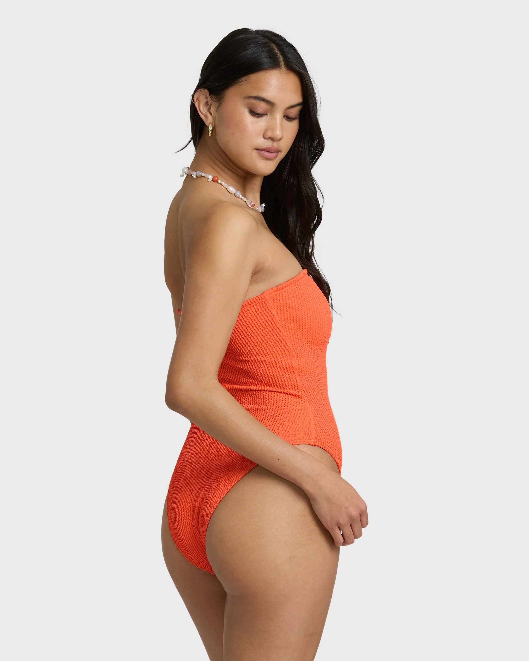 Summer Hi Tully One-piece Swimsuit - Hot Coral - Image 8