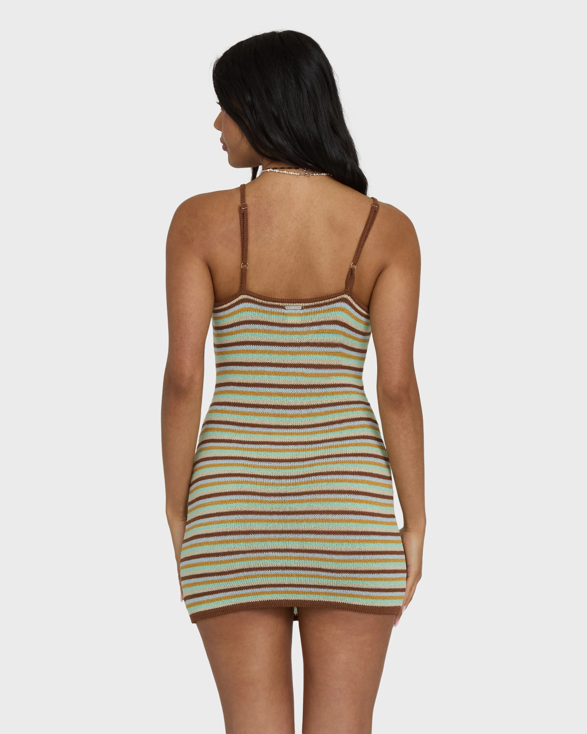 Summer Sun Mini Dress - Brown Stone - Image 3