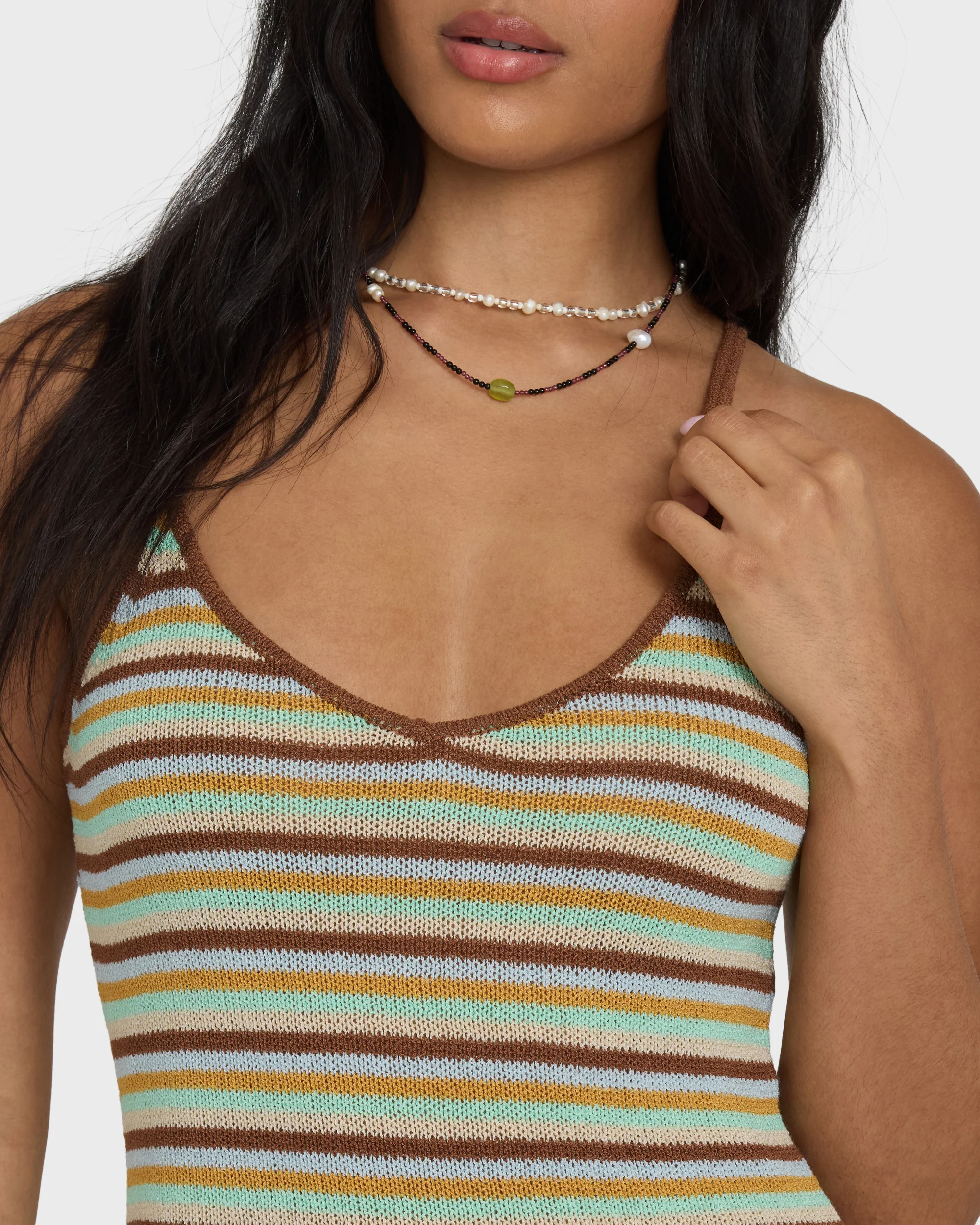 Summer Sun Mini Dress - Brown Stone - Image 4