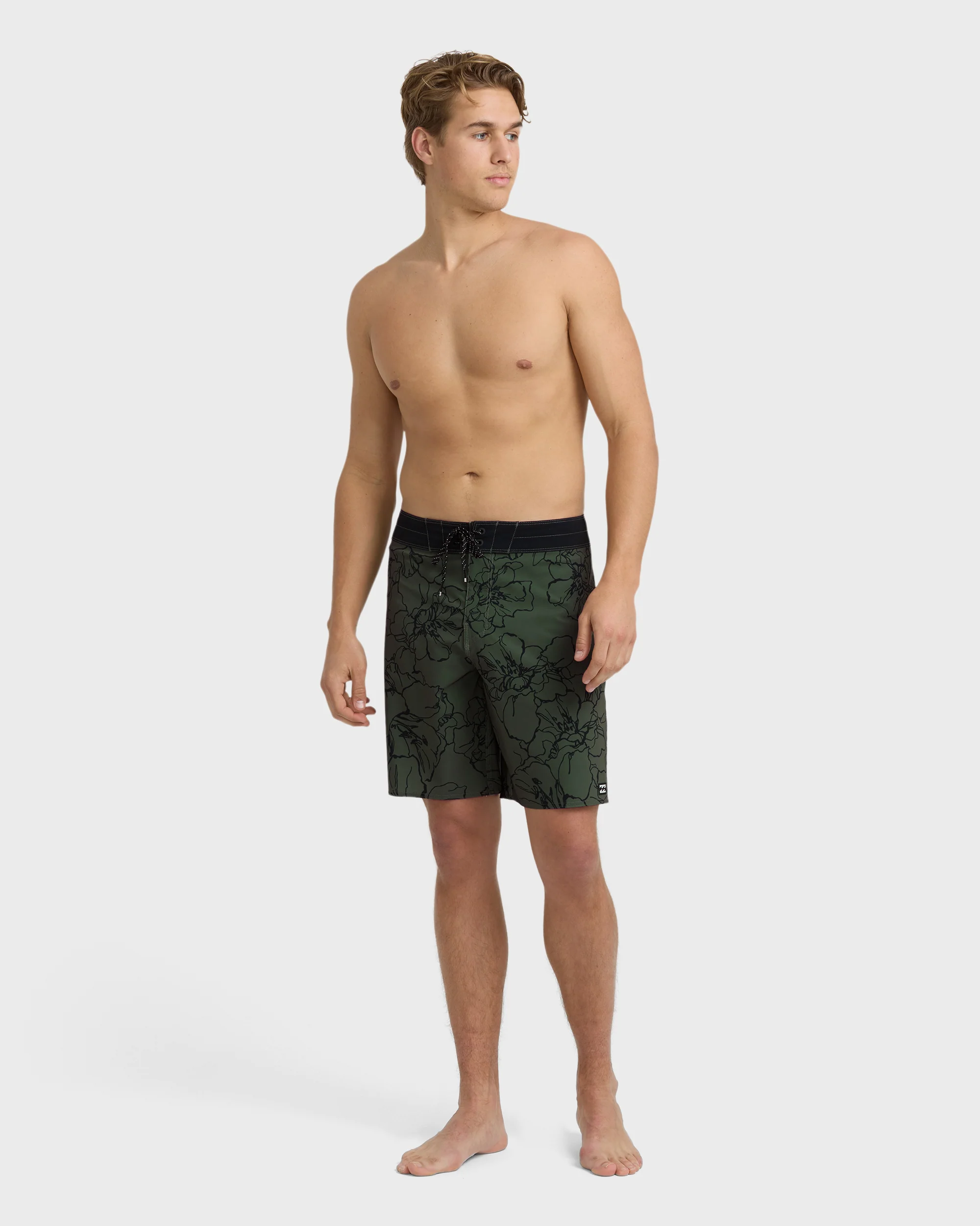 Sundays Pro Performance 19" Boardshorts - Fatigue - Image 4