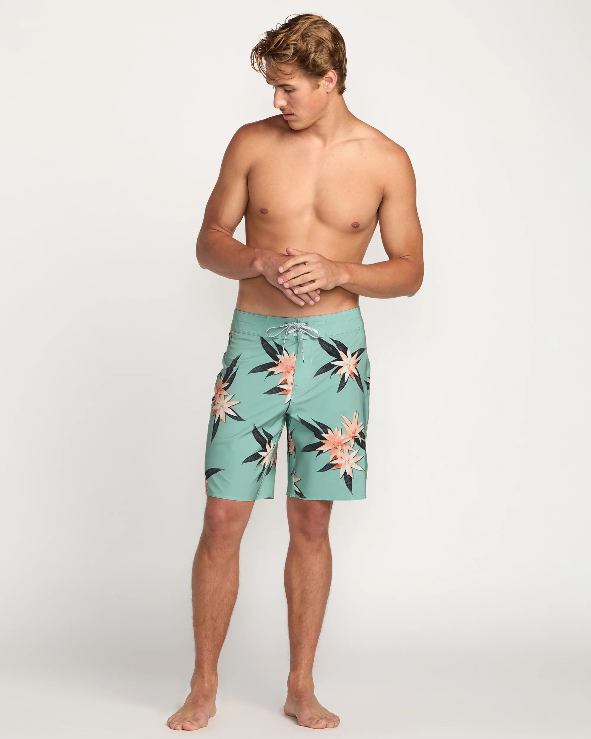 Sundays Pro Performance 19" Boardshorts - Mist Green - Image 6