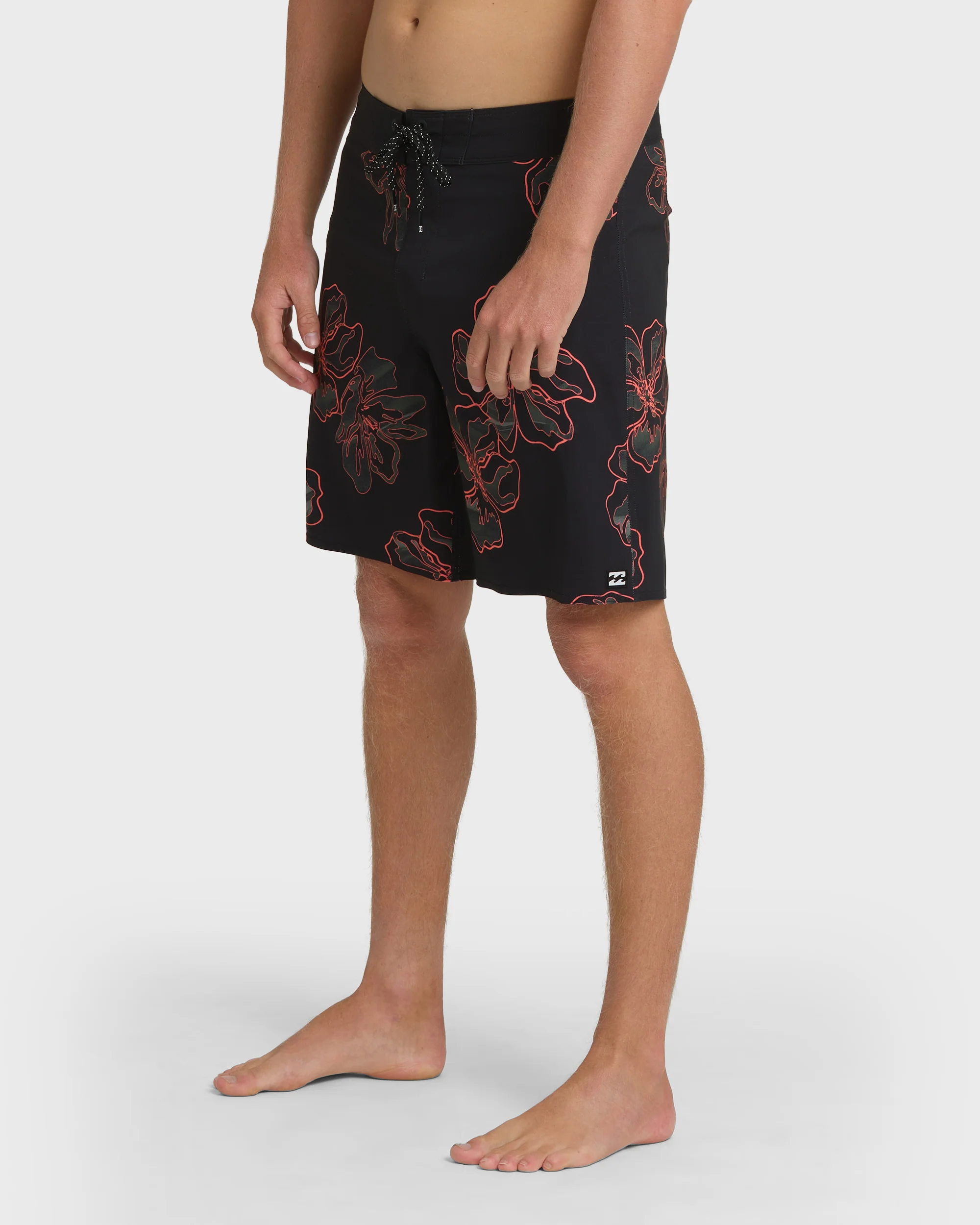 Sundays Pro 19" Boardshorts - Black Multi - Black - Image 4
