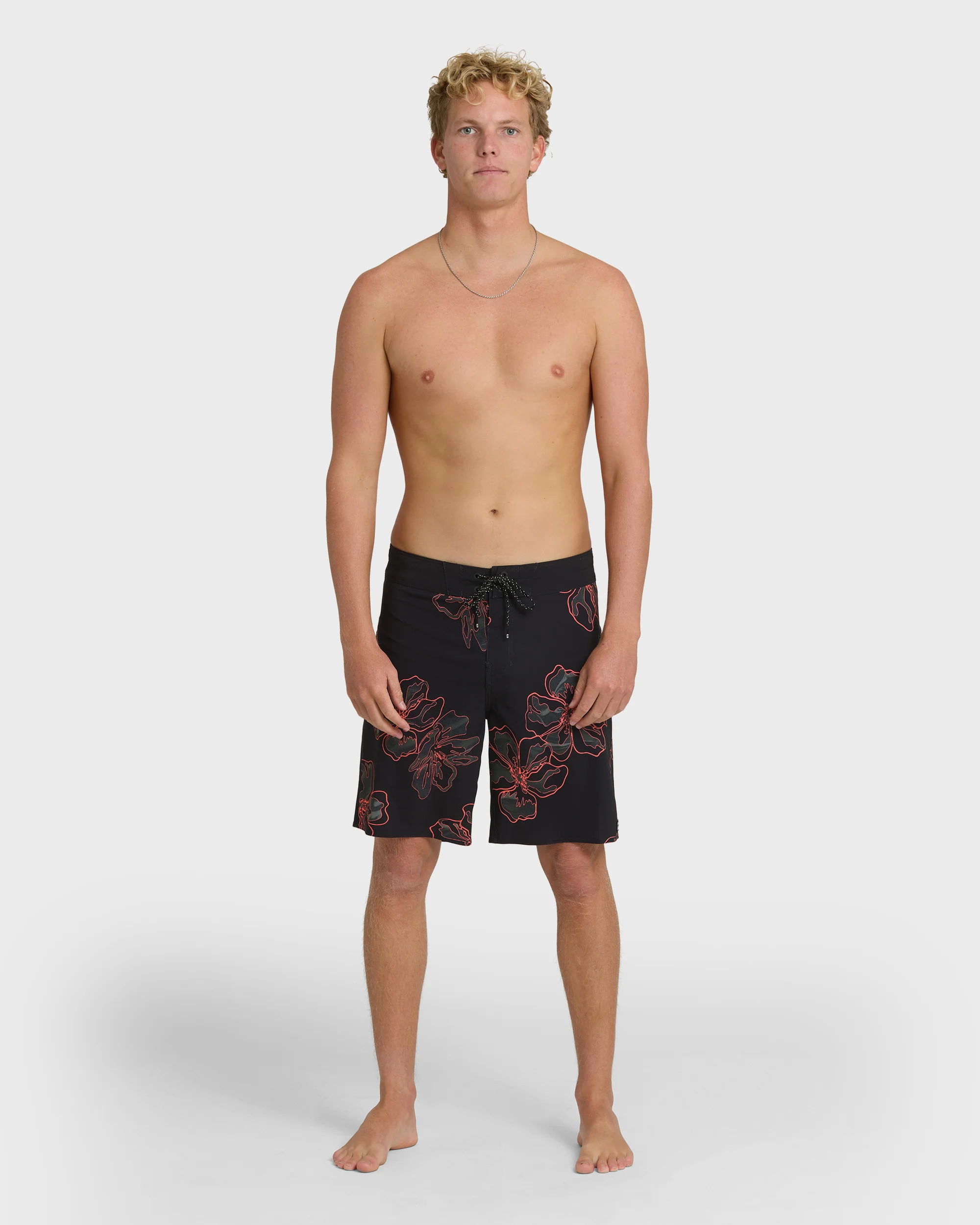 Sundays Pro 19" Boardshorts - Black Multi - Black - Image 5