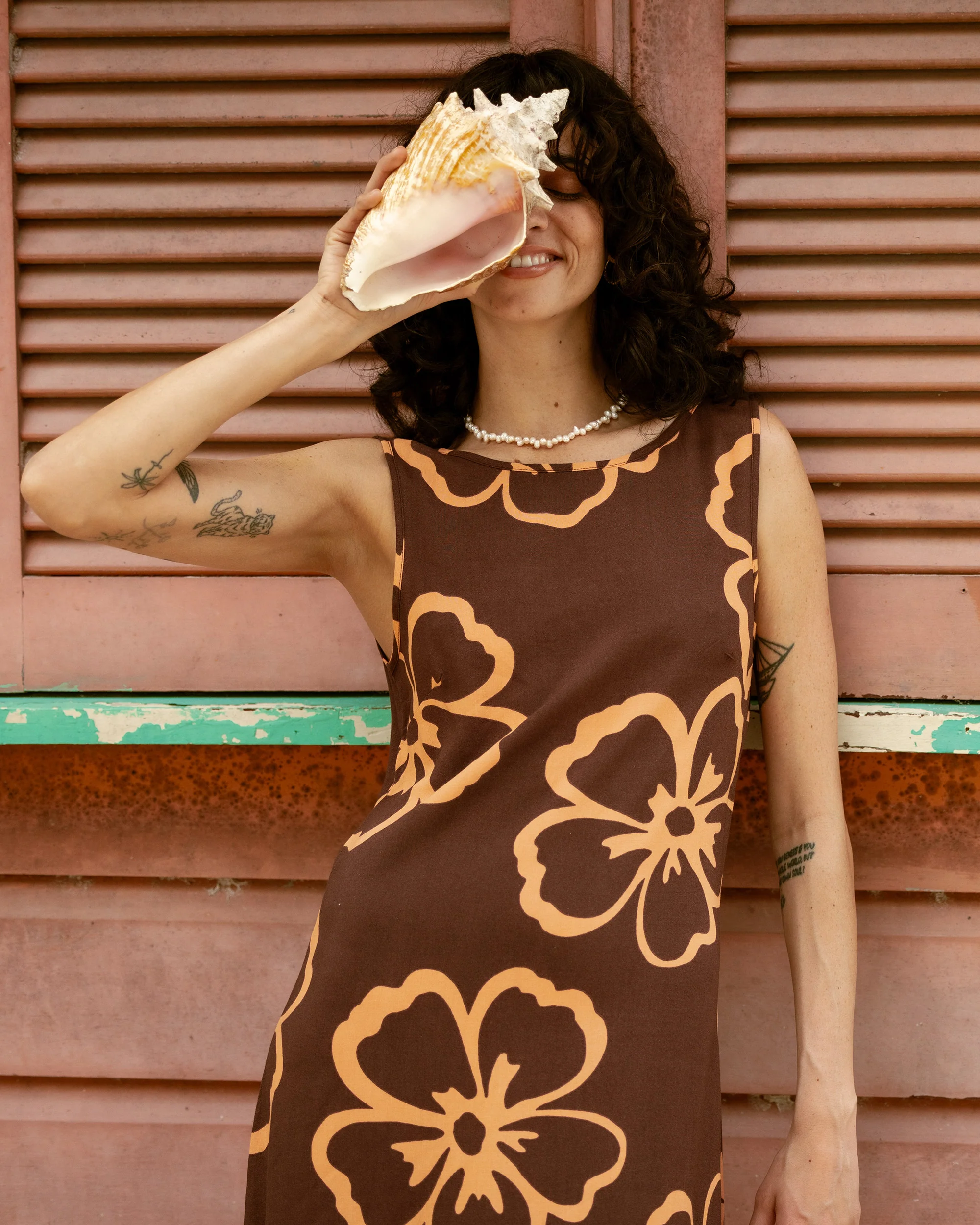 Sunkissed Maxi Dress - Teak - Image 5