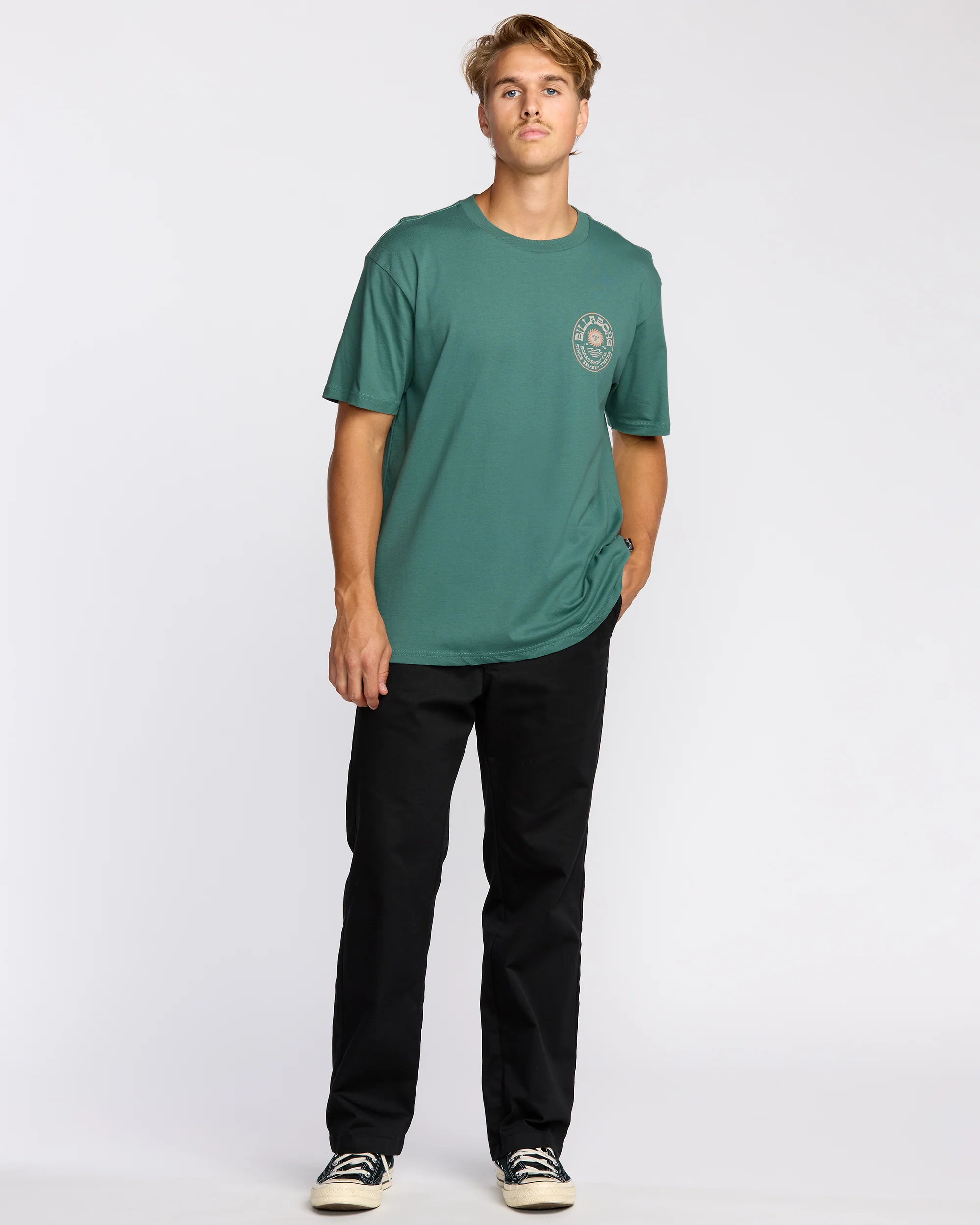 Sunny Days Premium Short Sleeve T-Shirt - Sage Green - Image 4