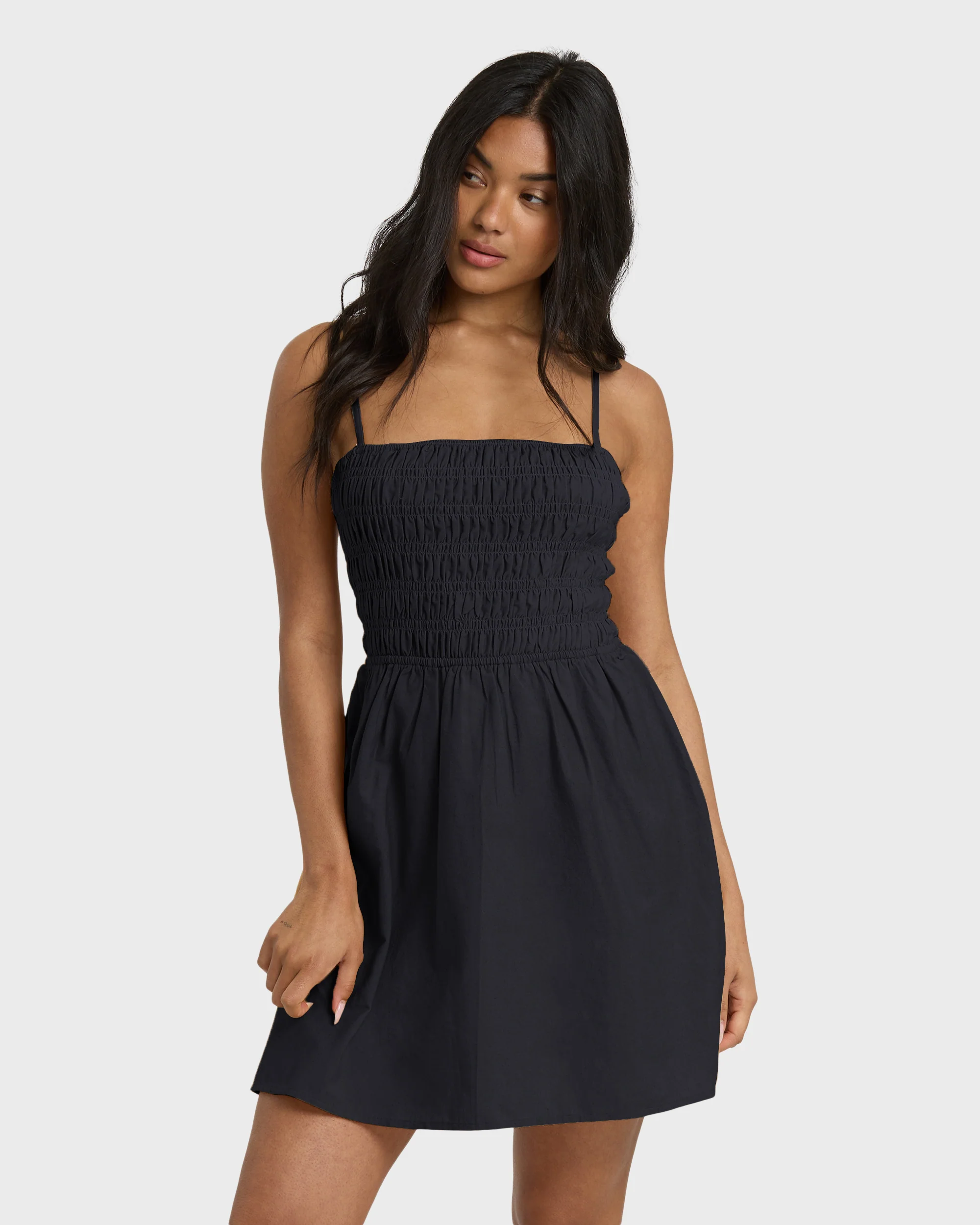 Suns Out Mini Dress - Black Sands