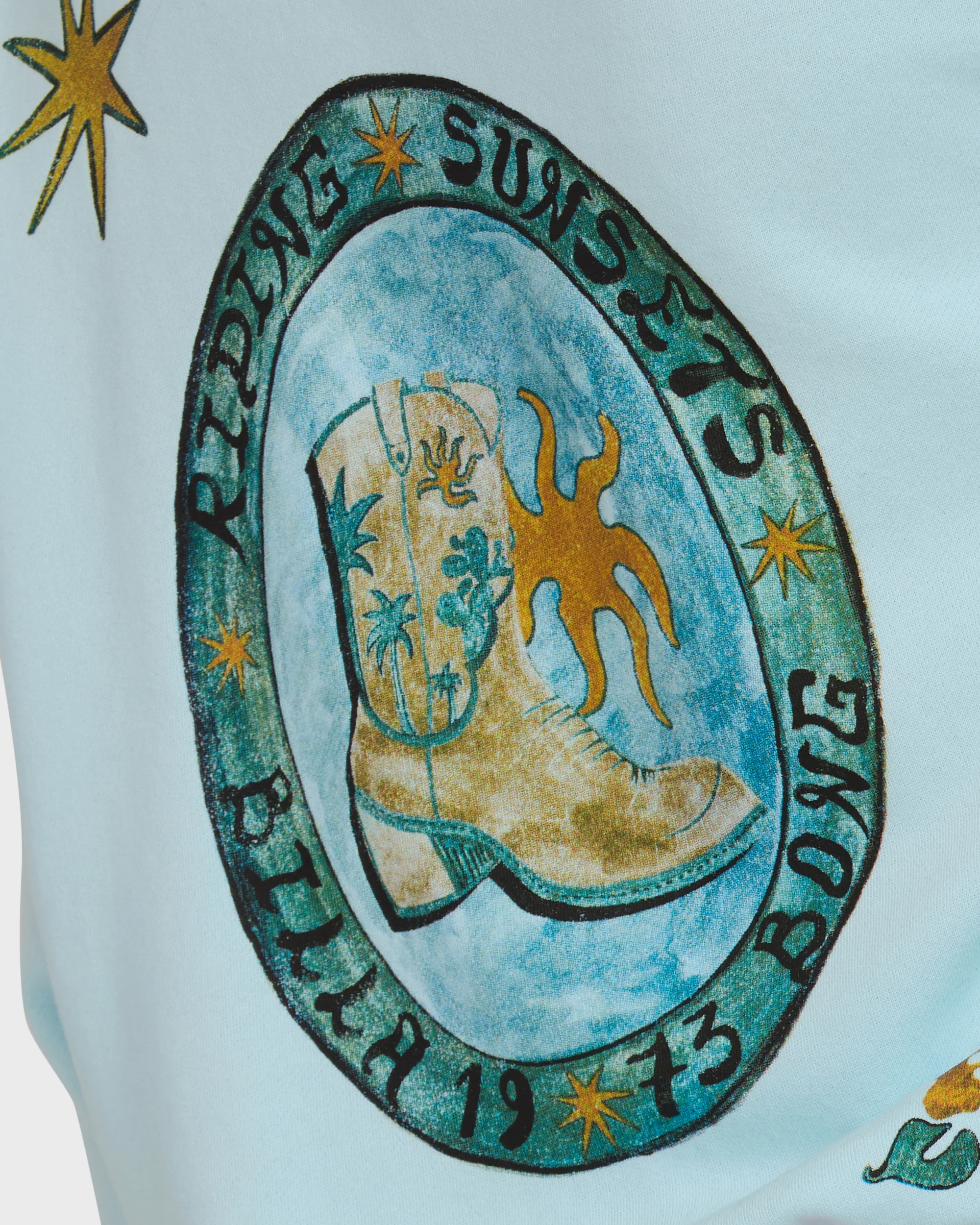 Sunset Rider Kendal Crewneck Sweatshirt - Clearwater - Image 8