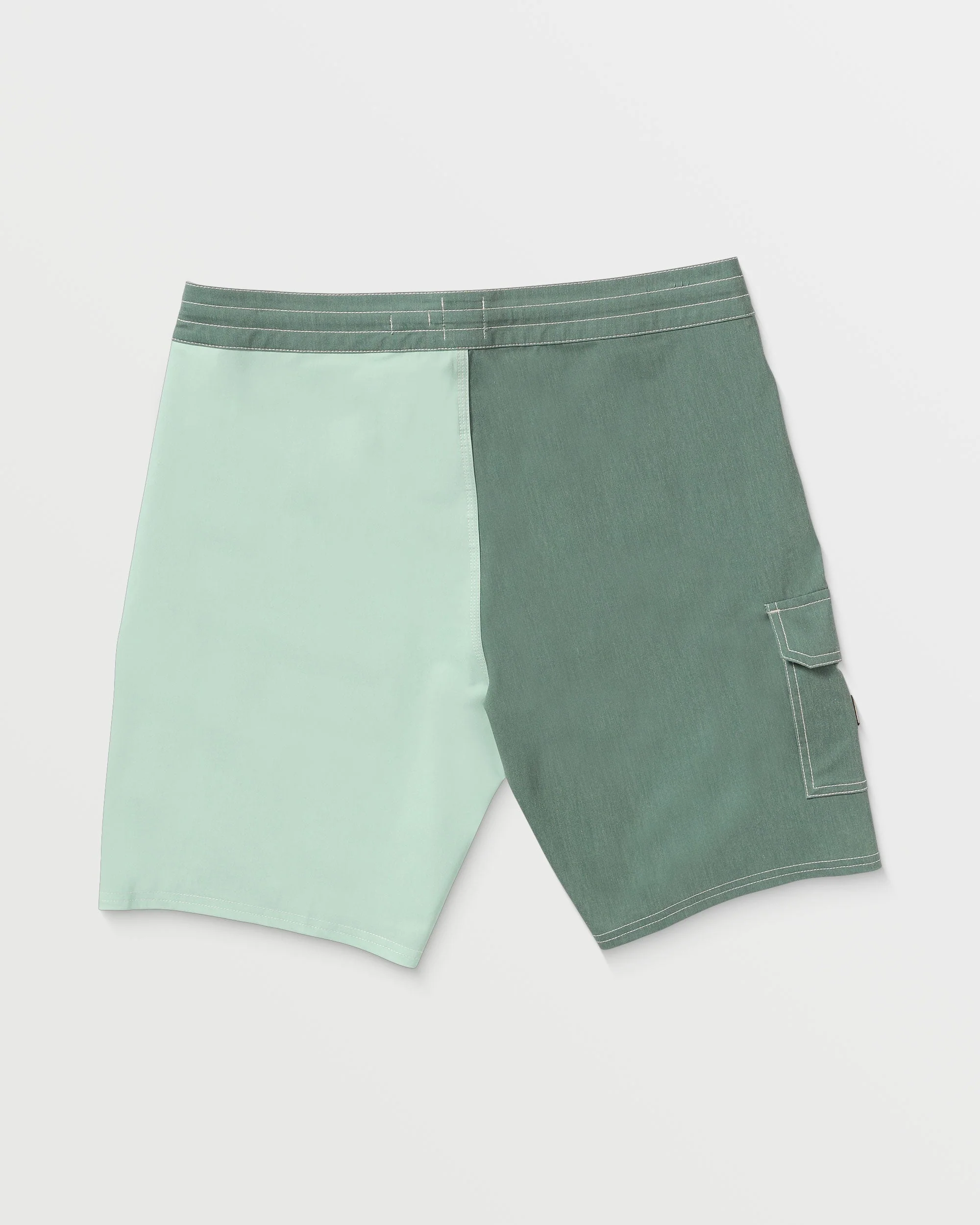 Sunshine Lo Tide 19" Boardshorts - Green Tea - Image 5