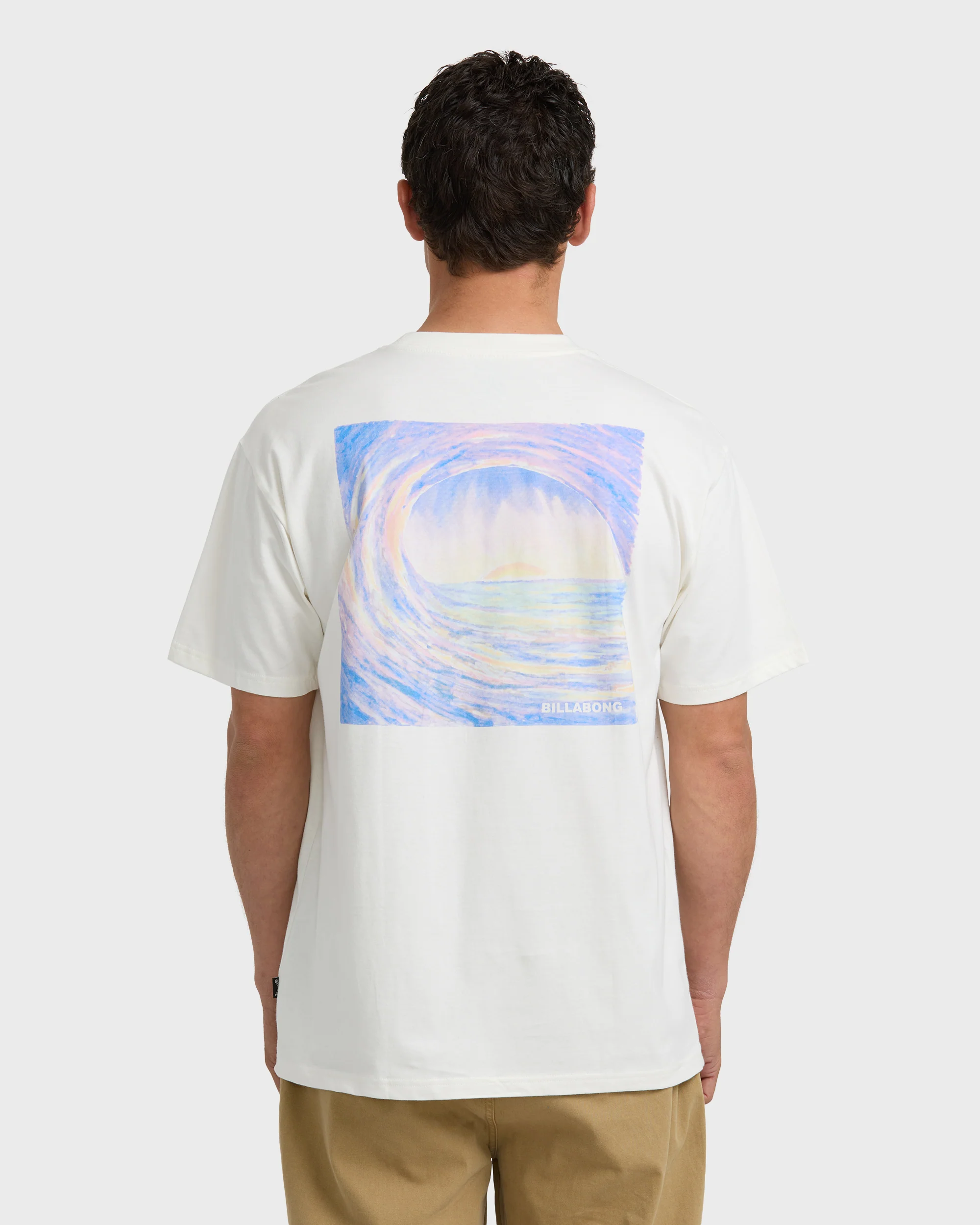 Surf Dreams Regular Short Sleeve T-Shirt - Off White