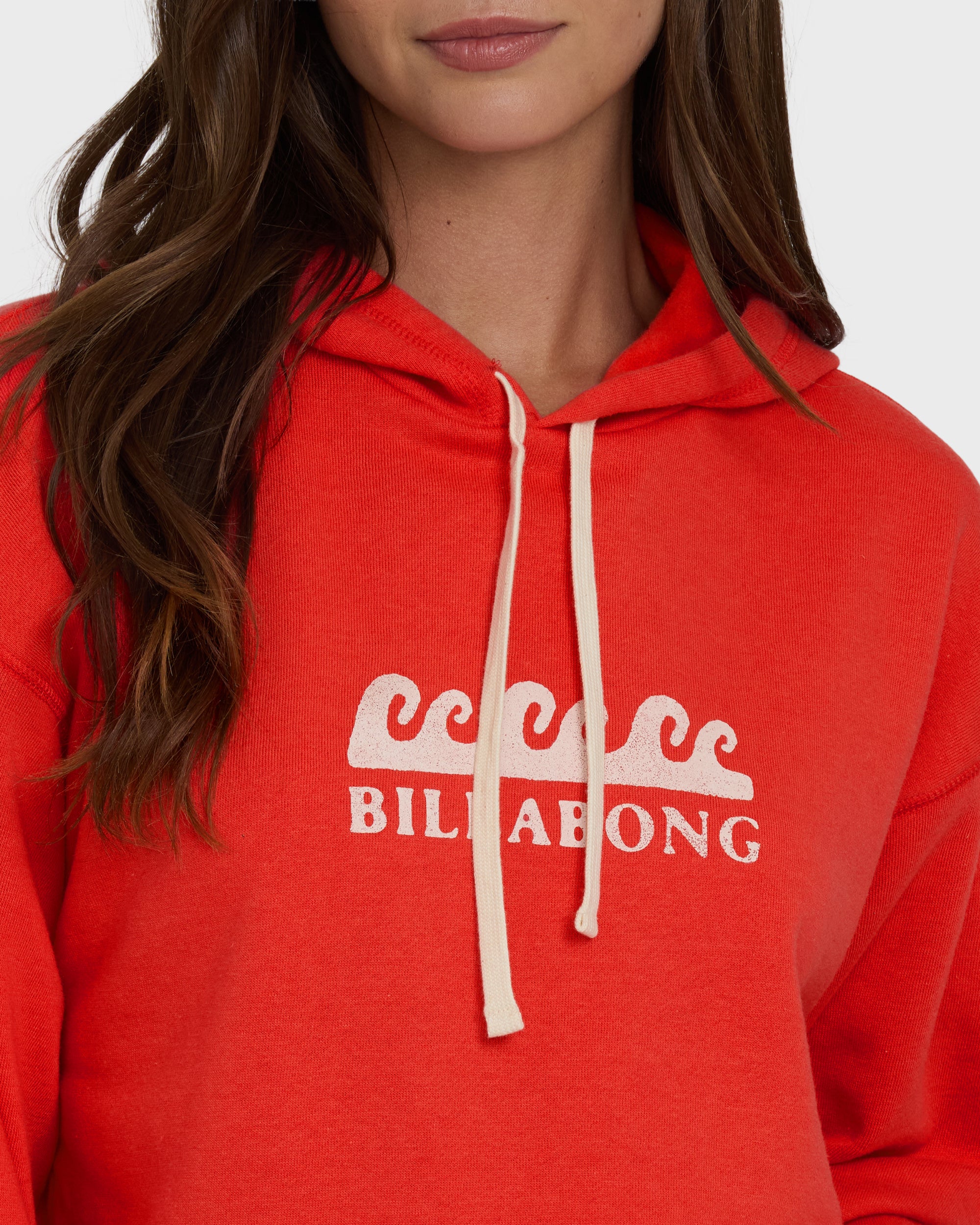 Surfing In Town Pullover Hoodie - Fiesta Red - Image 5