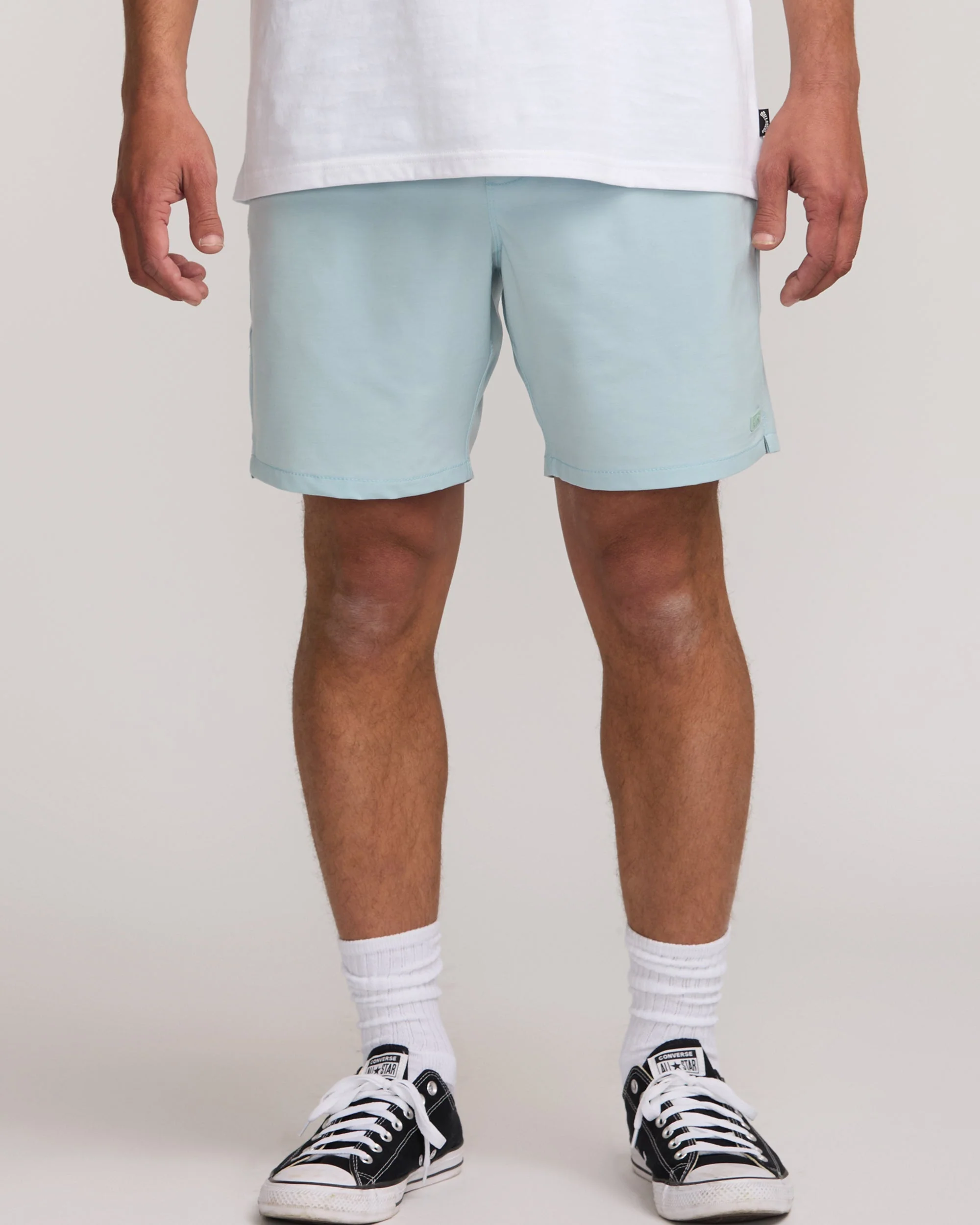 Surftrek Transit Elastic 17" Hybrid Shorts - Dusty Blue