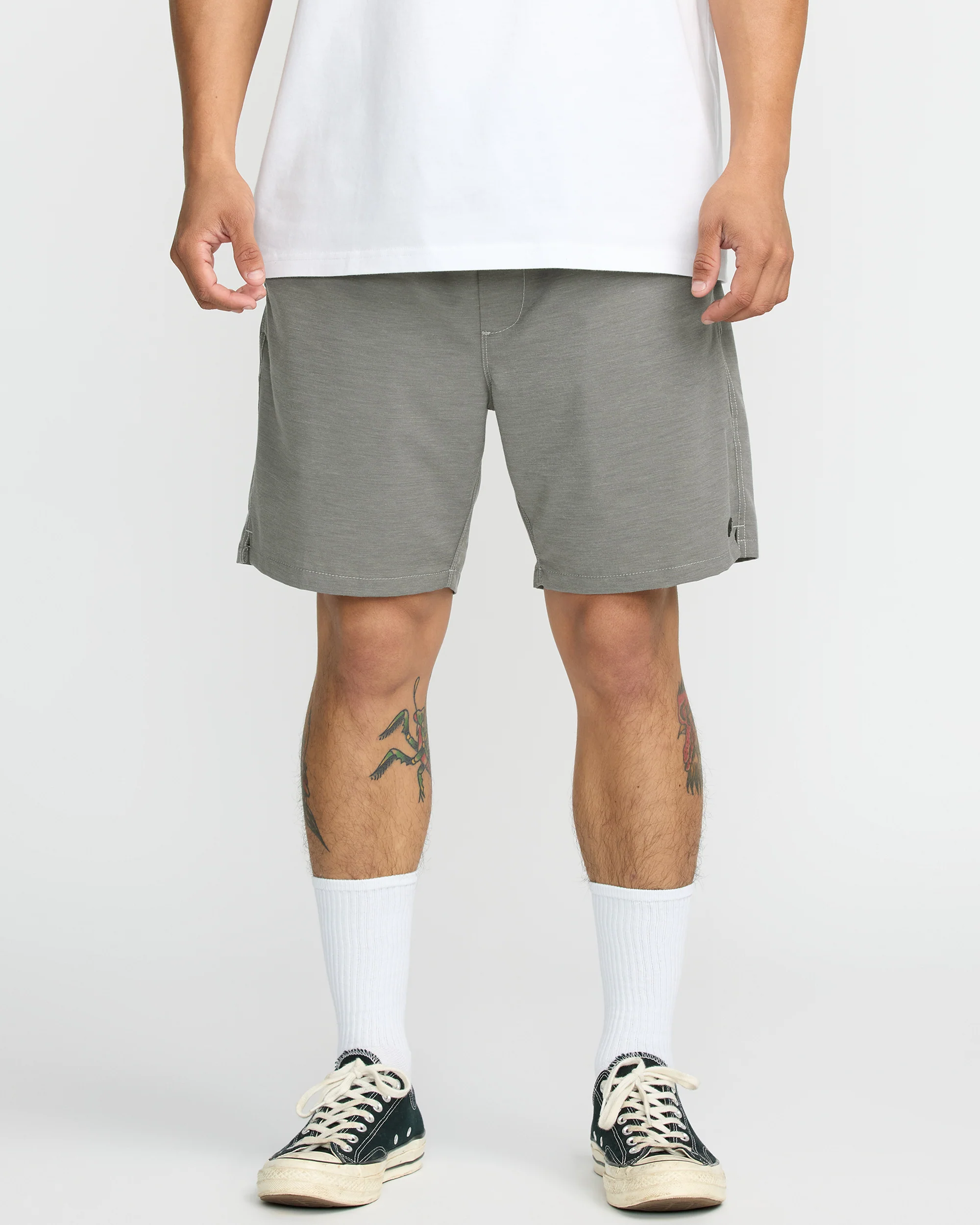 Surftrek Transit Elastic 17" Hybrid Shorts - Pewter