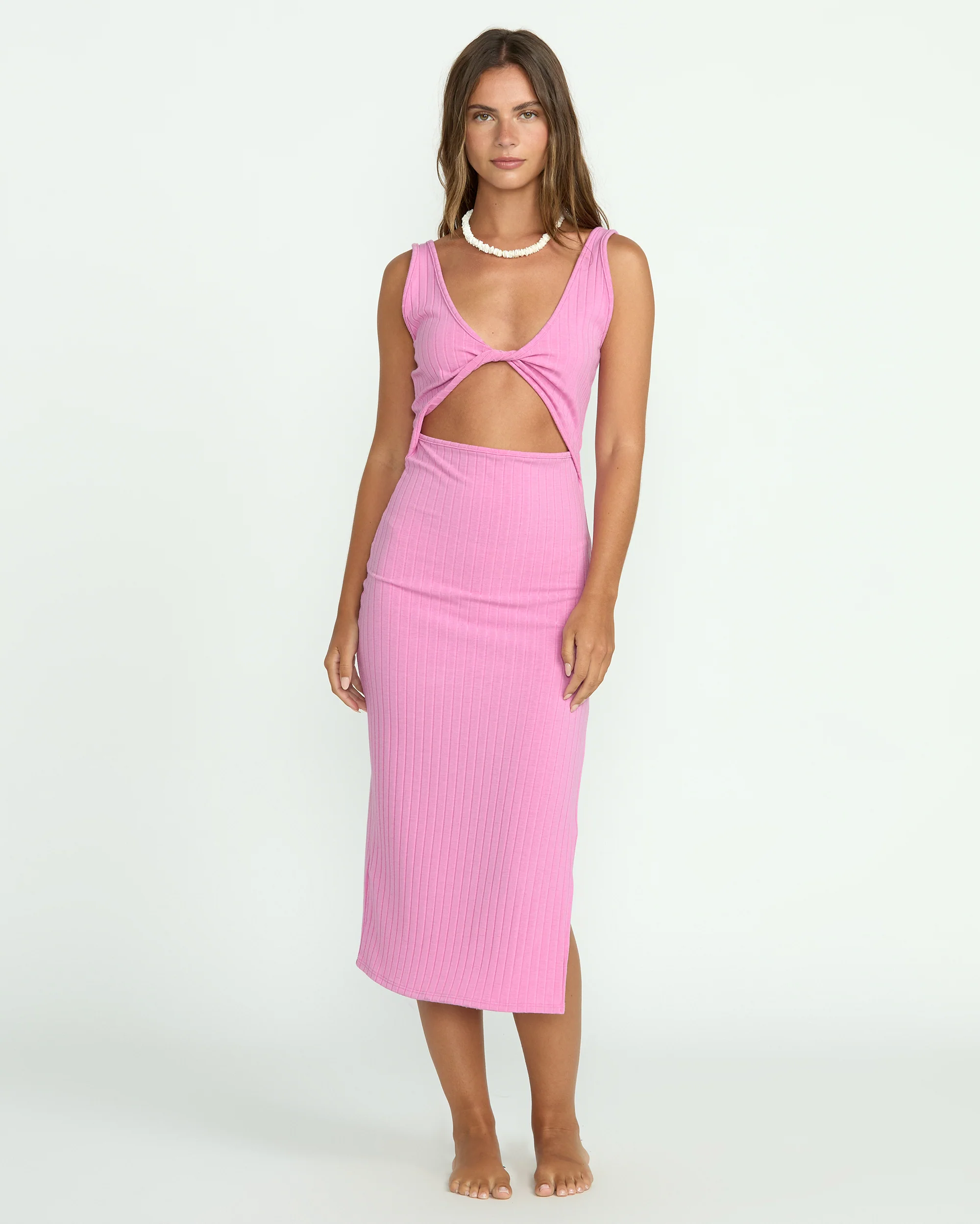 Take A Look Reversible Dress - Bright Rose