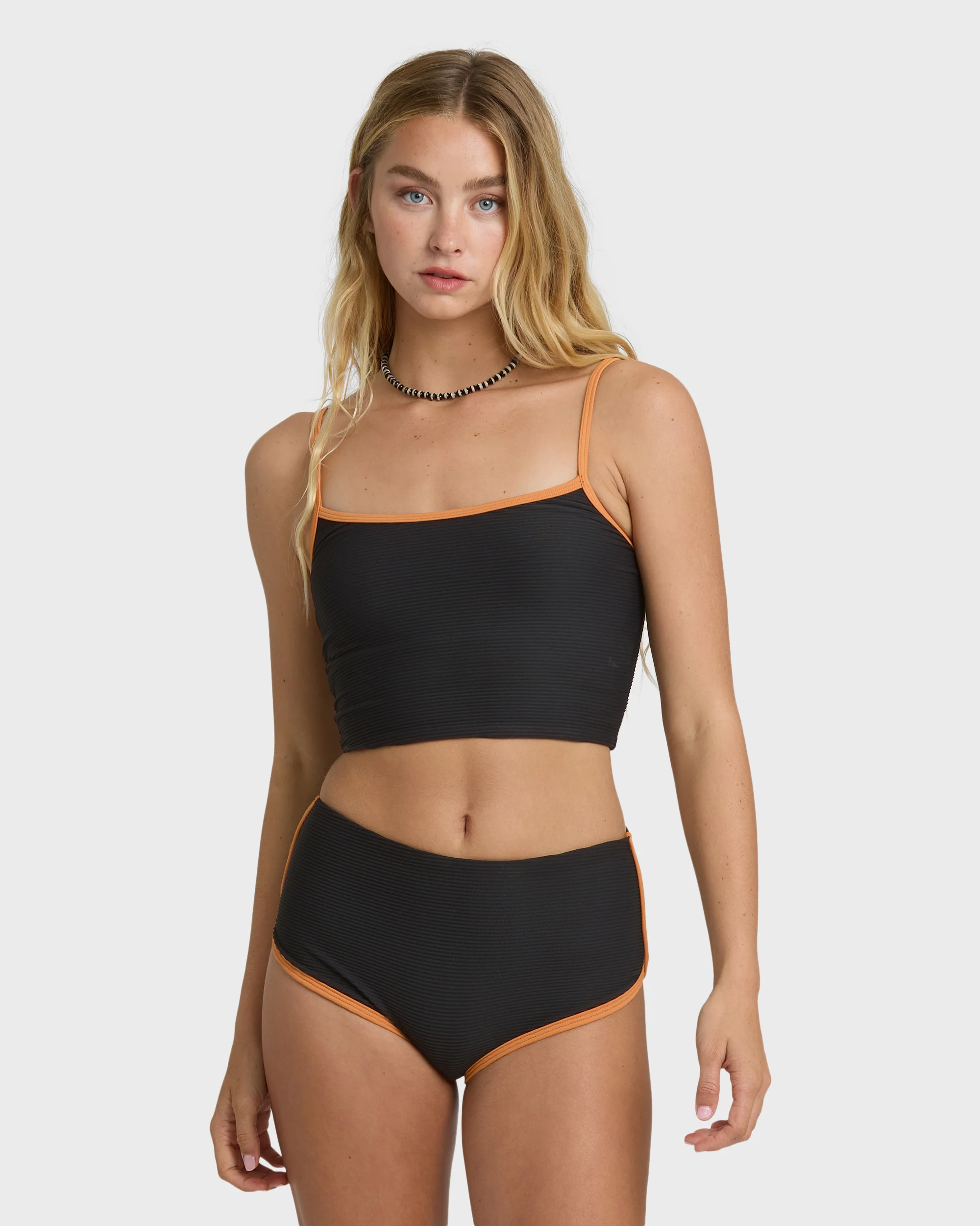 Tanlines Surf Short Surf Short Bikini Bottom - Black - Image 3