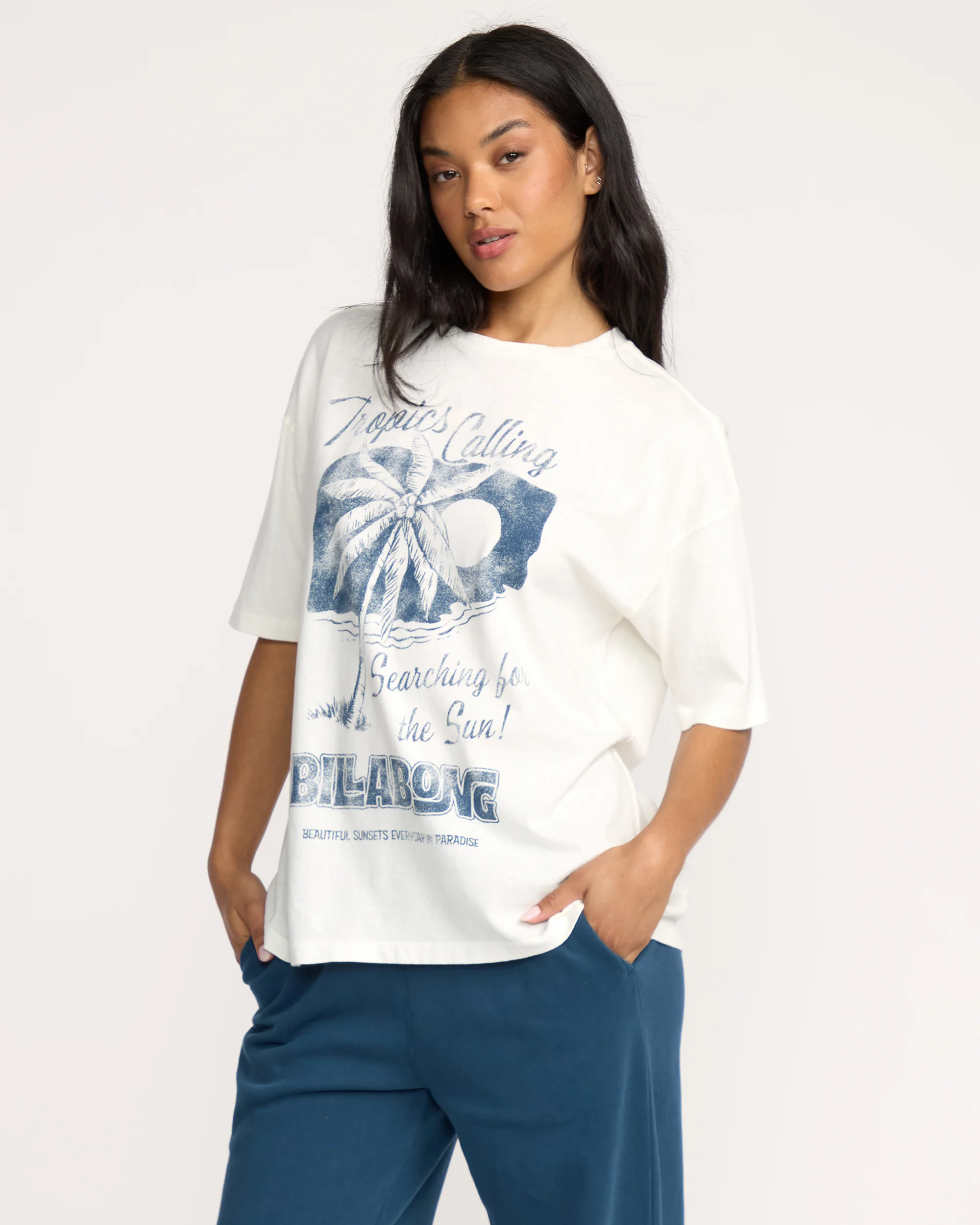 This Sunny Time T-Shirt - Salt Crystal - Image 4
