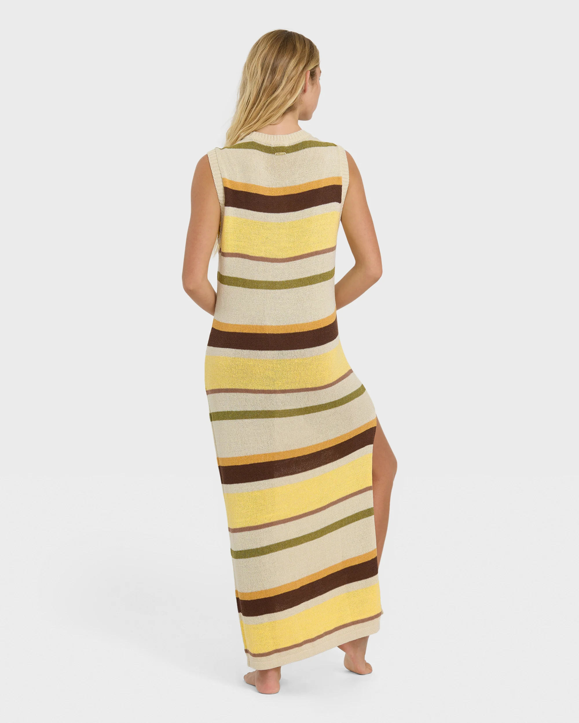 Those Days Knit Midi Dress - White Cap - Image 5