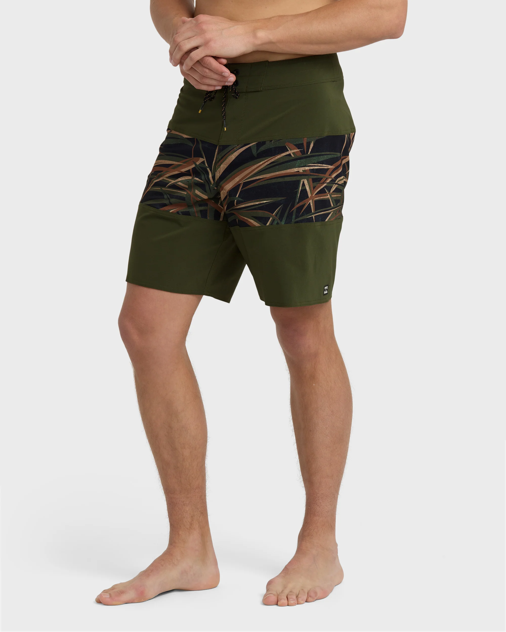 Tribong Pro 19" Boardshorts - Dark Military - Image 3
