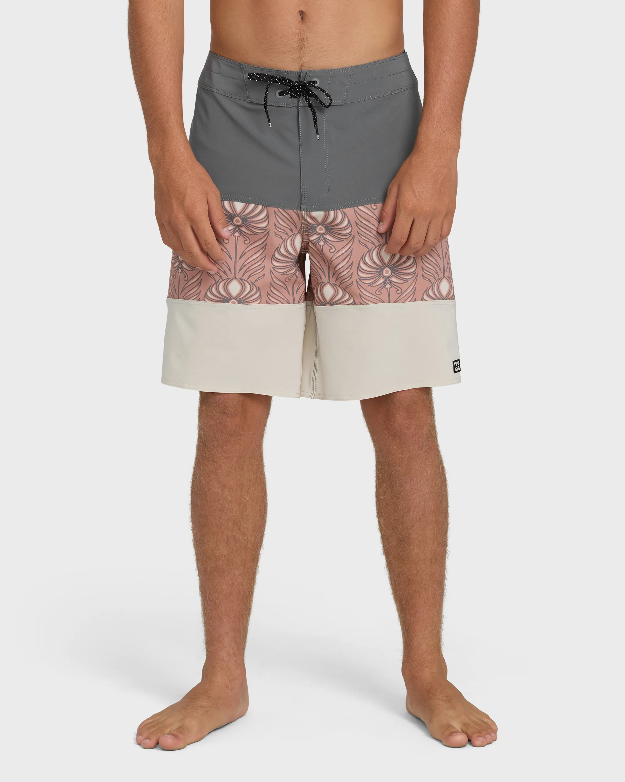 Tribong Pro 19" Boardshorts - Ash Rose