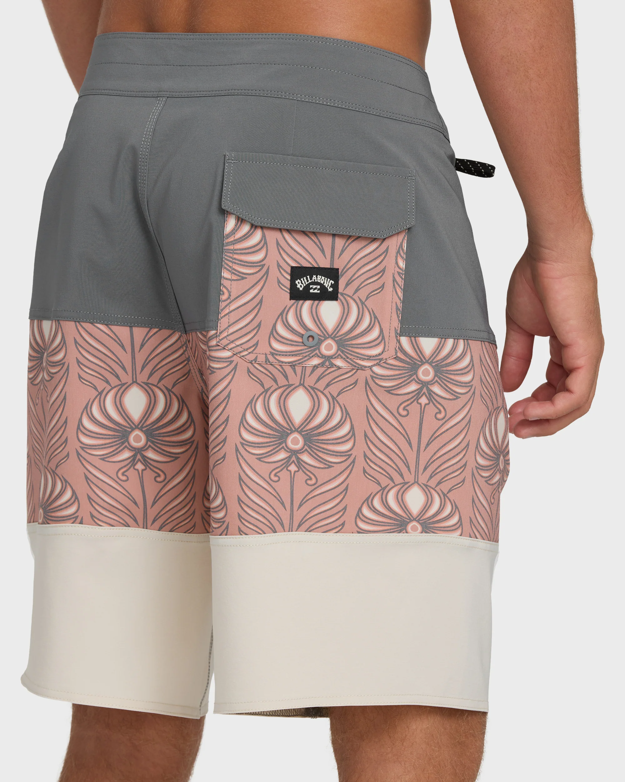 Tribong Pro 19" Boardshorts - Ash Rose - Image 5