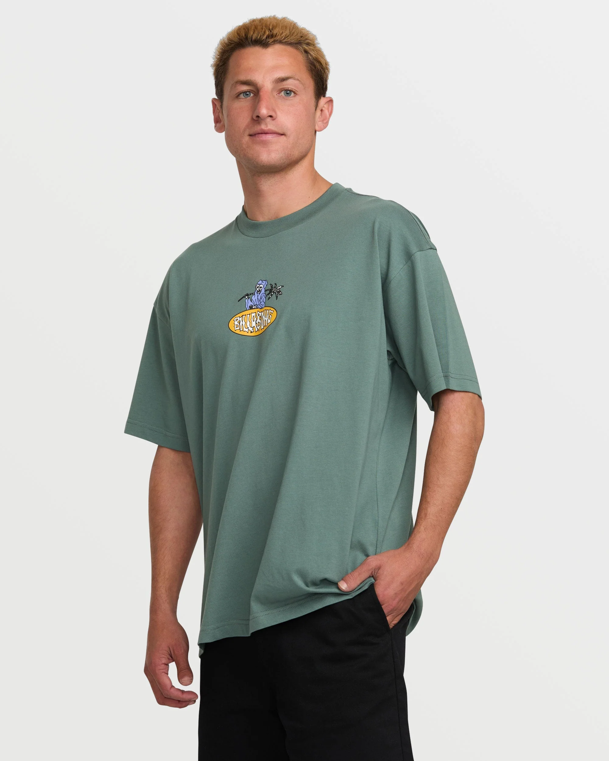 Tropical Reaper OG Tee - Dark Slate - Image 3
