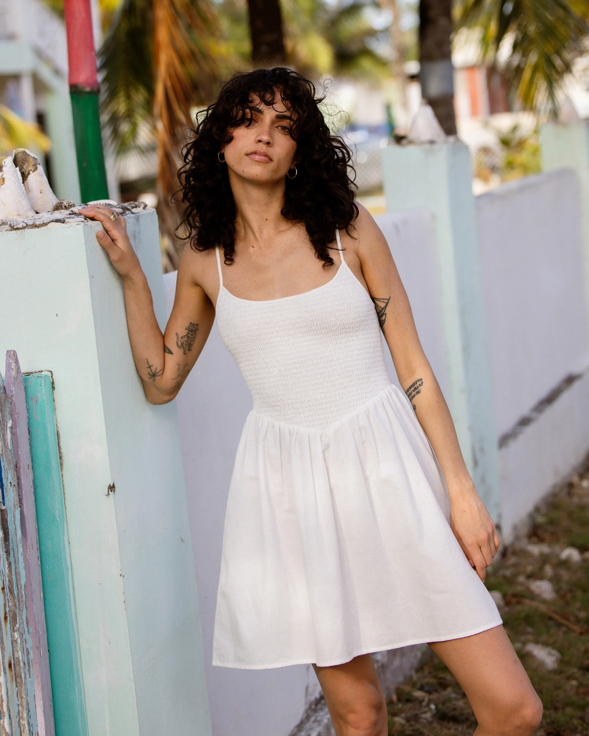 True Love Mini Dress - Salt Crystal - Image 5